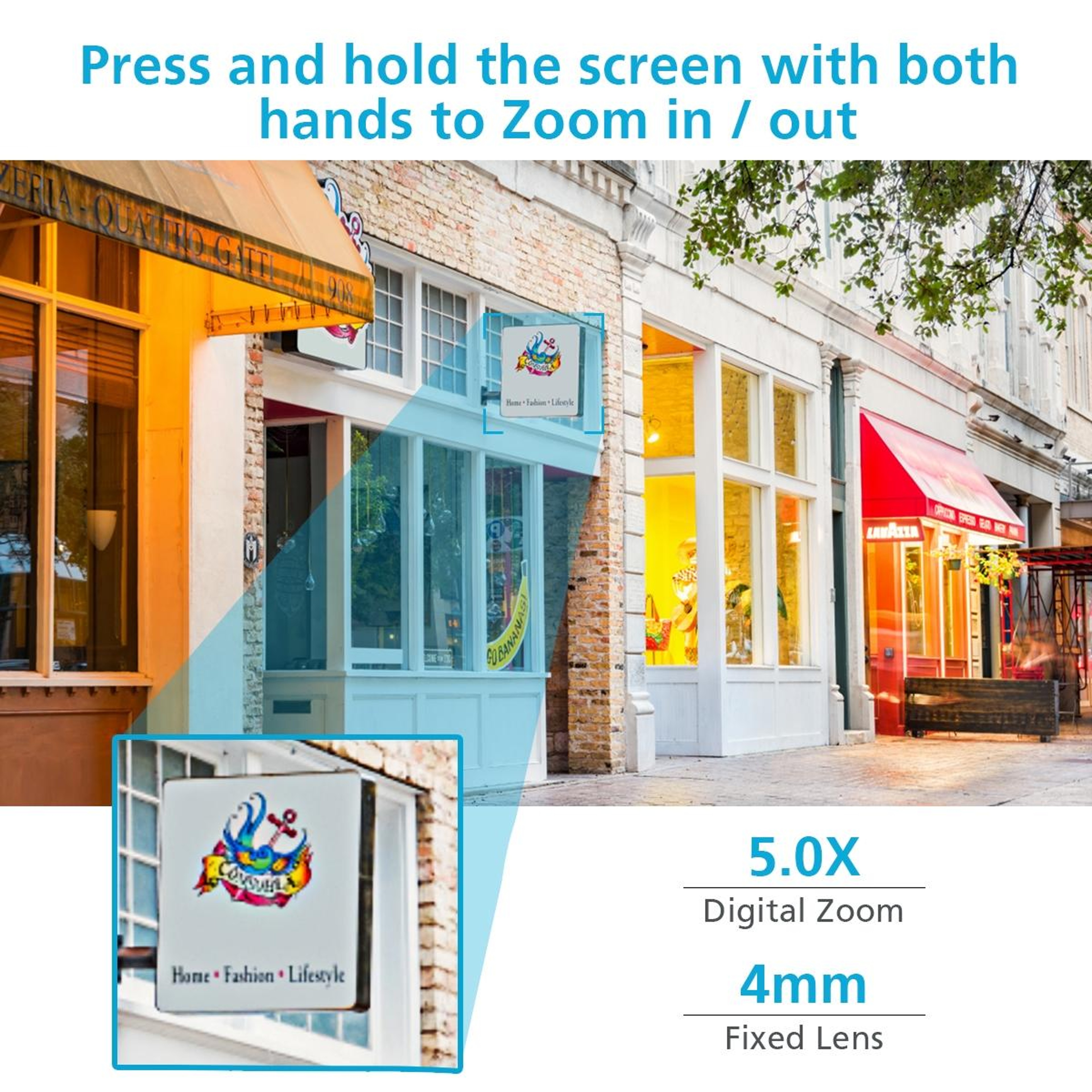 A18 8MP Surveillance Camera Wireless WiFi Security Camera With AI Motion Detection Two Way Audio 9