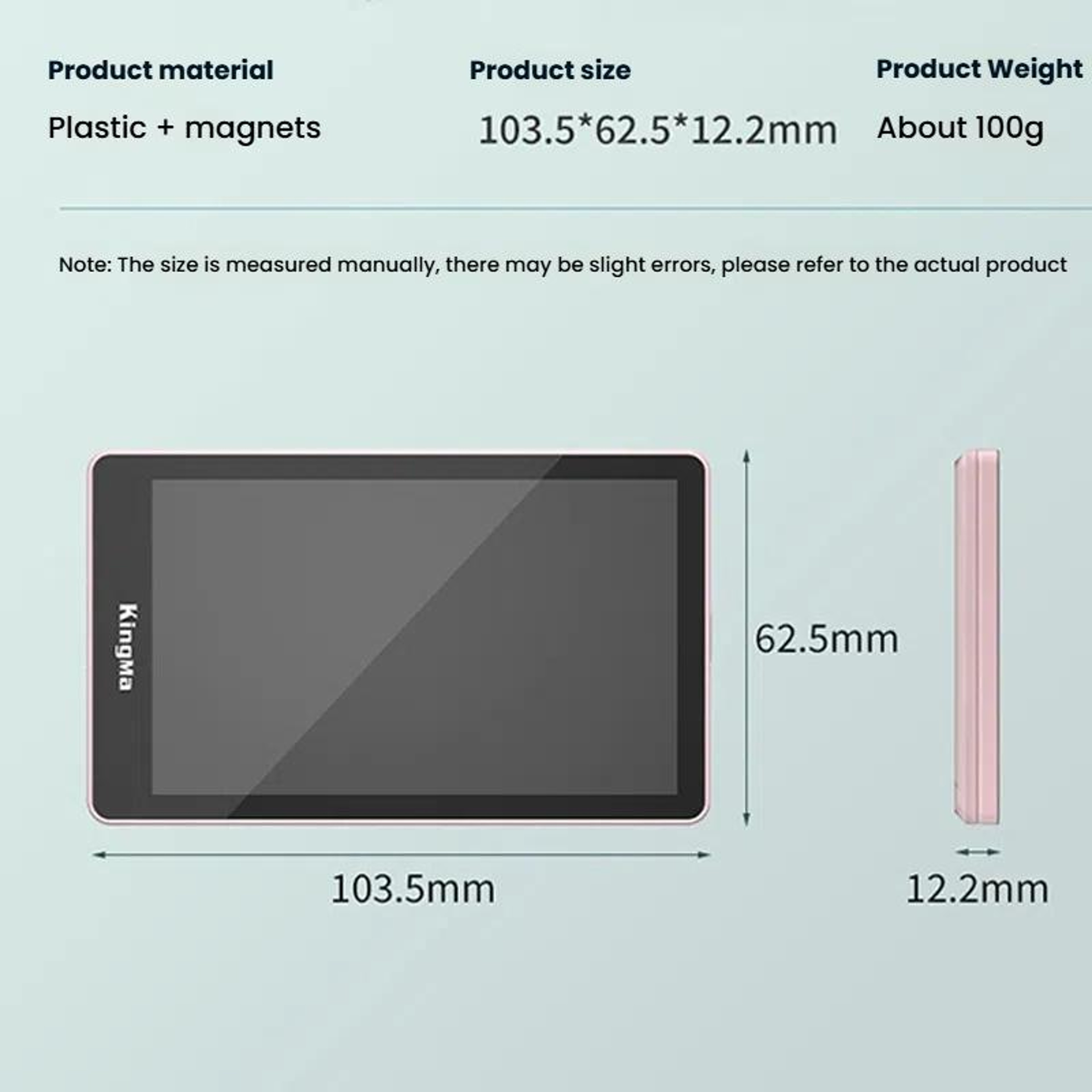 KingMa PH02 MAX MagSafe Selfie Monitor Phone Rear Camera Display for Vlogging and Live Streaming – view 6