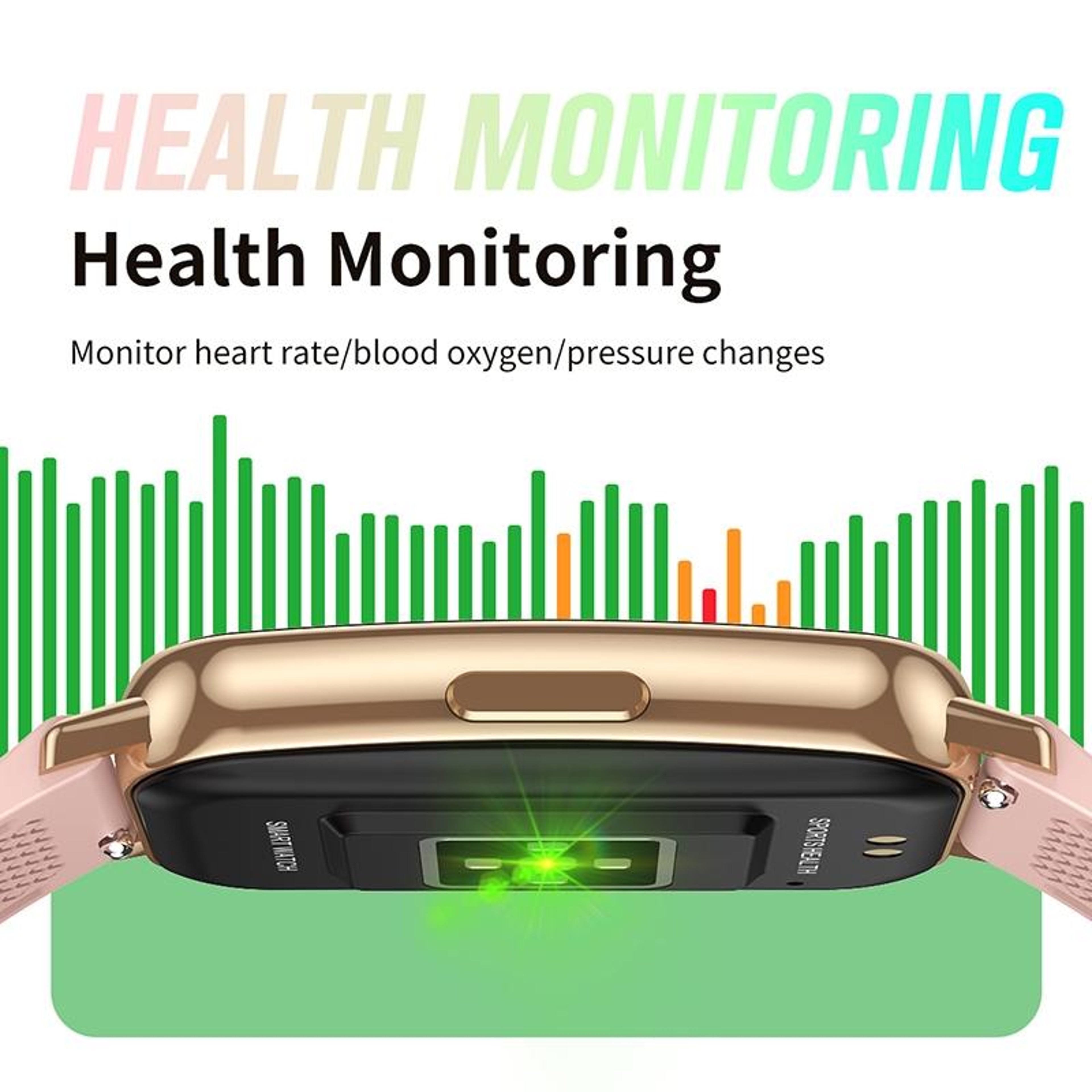 CY22 Smart Watch with Steel Strap Smart Watch IP67 Waterproof Fitness Tracker Gold – view 10