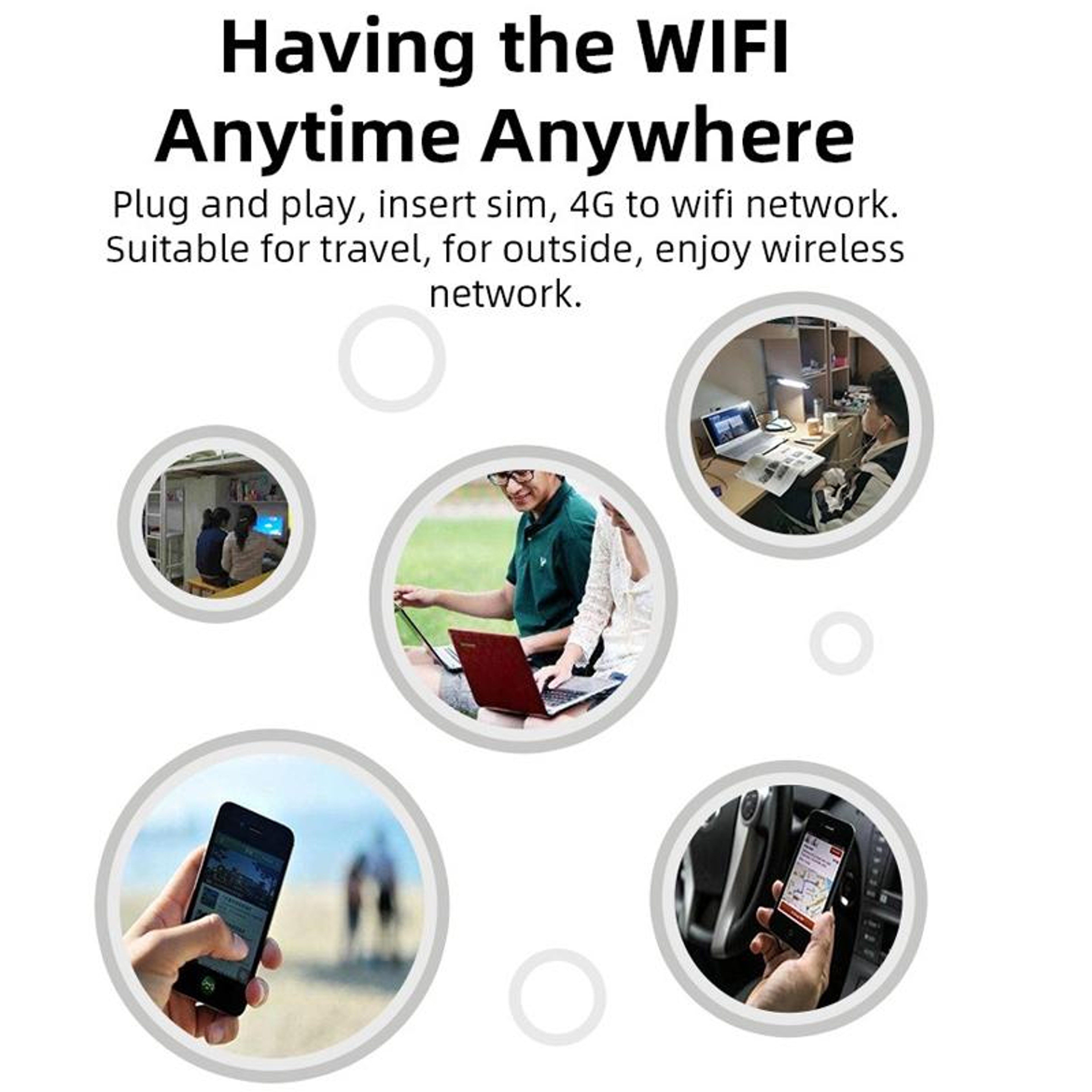 Global 4G LTE WiFi Dongle USB SIM Card Wireless Hotspot Router for Travel and Home – view 13