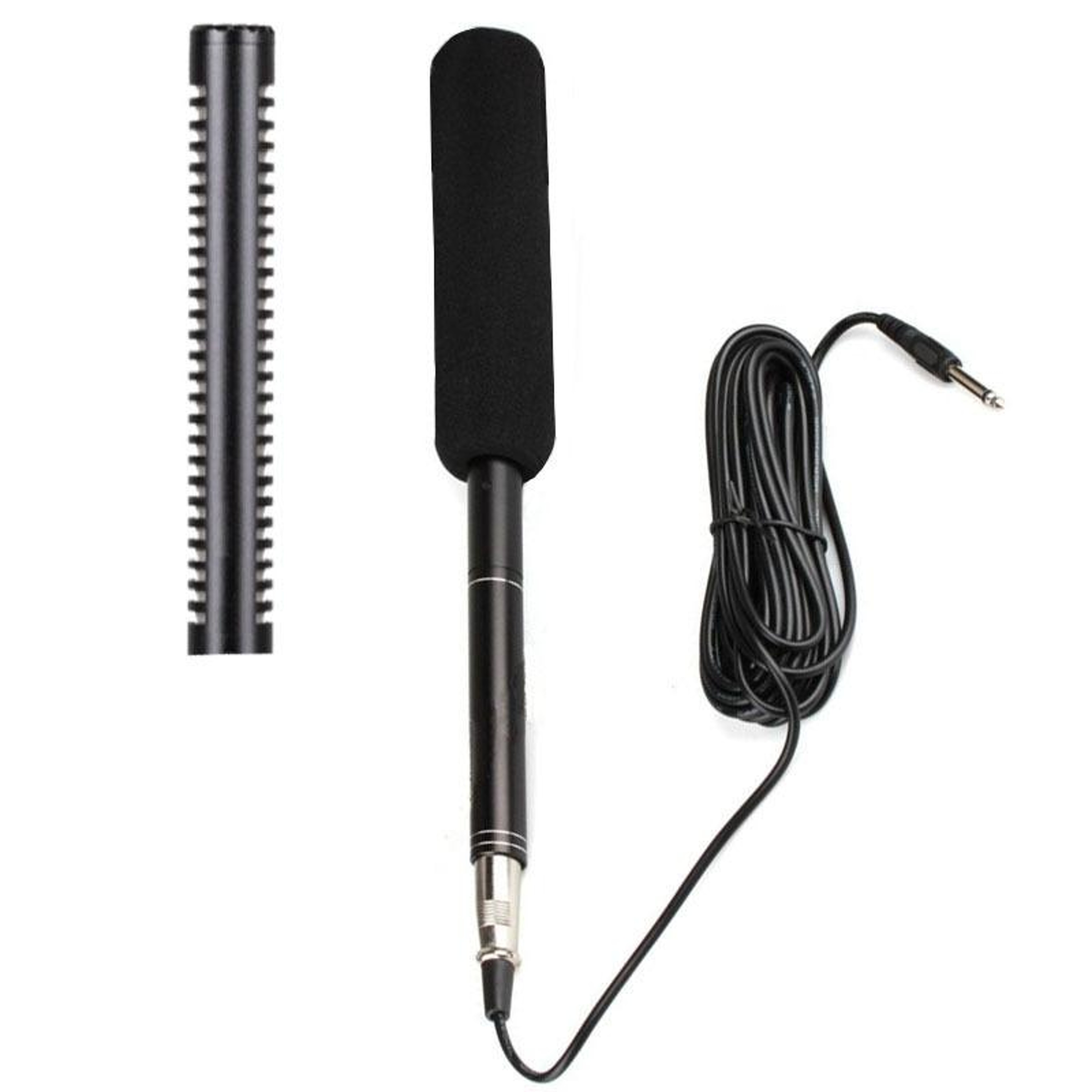 Smart Shotgun Microphone With Noise Reduction For Camera Phone Computer Interview Recording 3