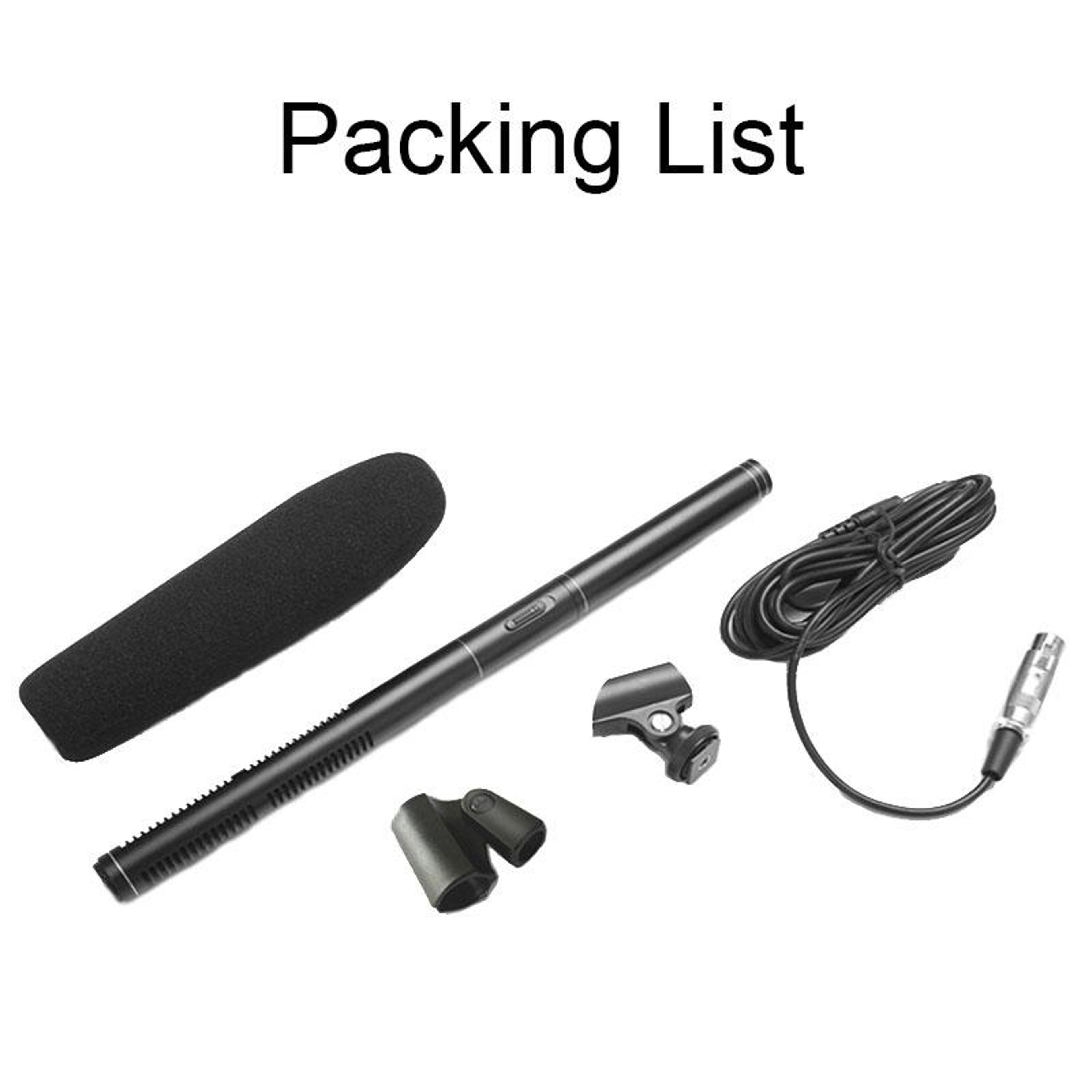 Smart Shotgun Microphone With Noise Reduction For Camera Phone Computer Interview Recording 8