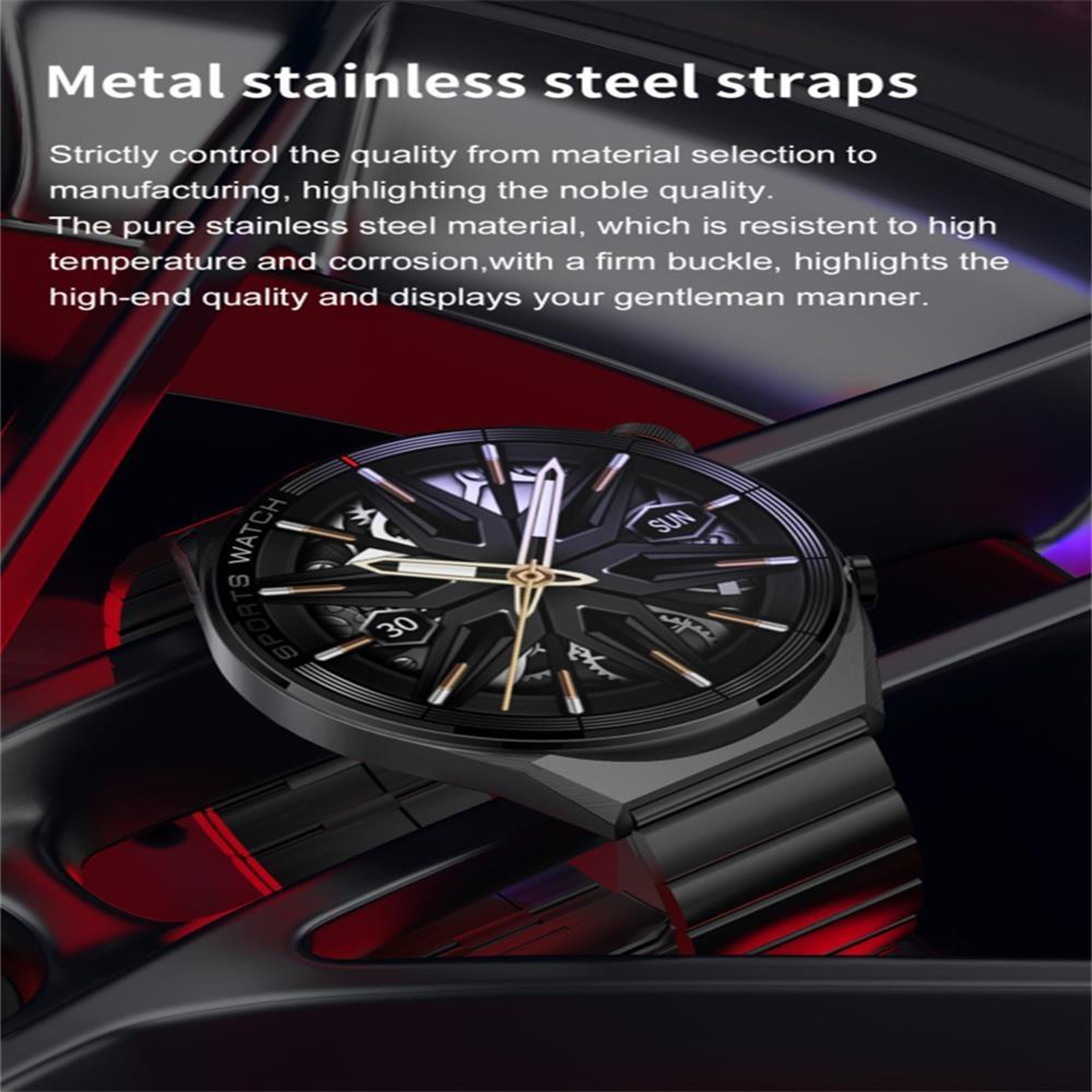DT3 Mate Smart Watch 1.5 Inch Bluetooth Smartwatch with Heart Rate Monitor IP67 Waterproof – view 7