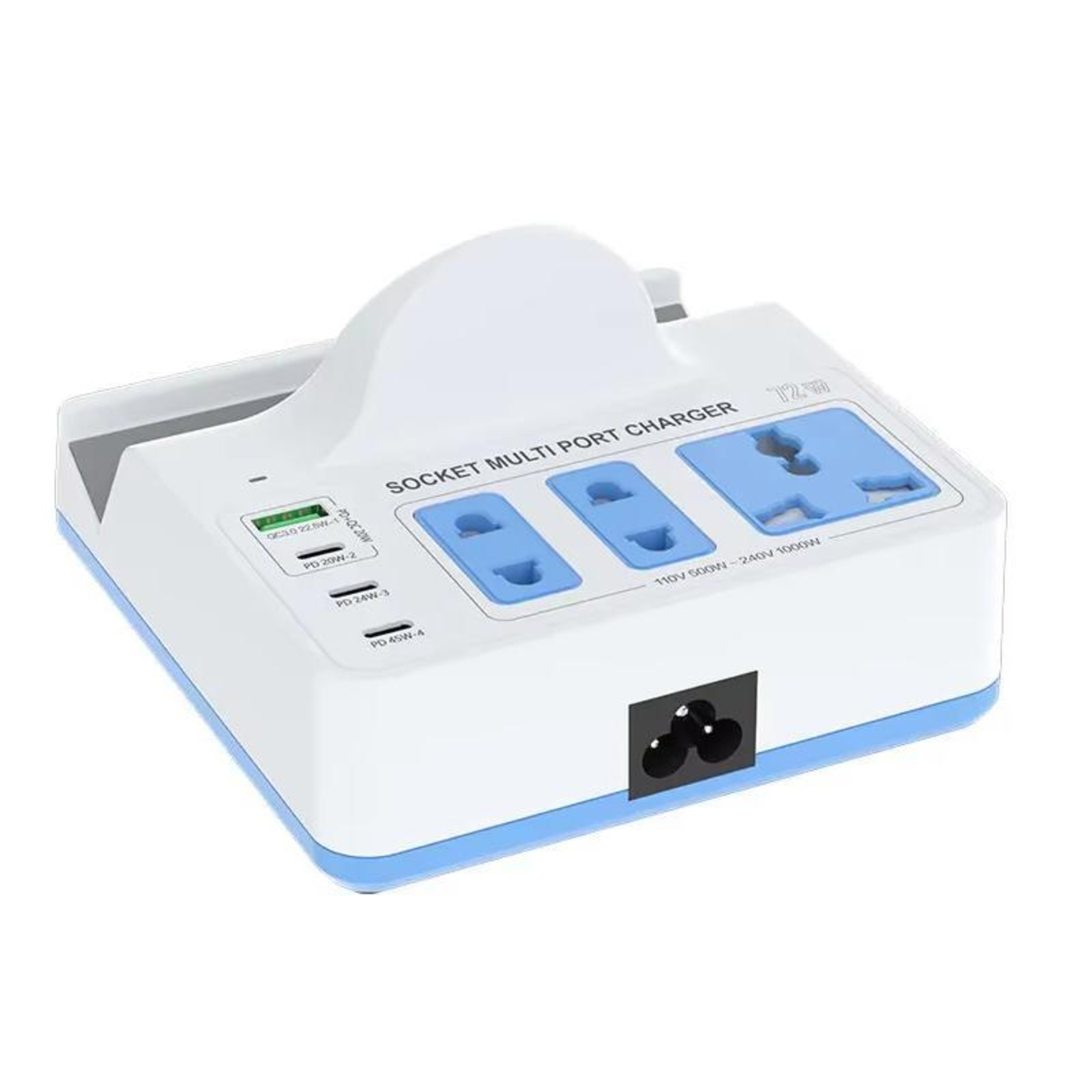 RELIFE RL309H 72W Charger Wireless Charging Station Multi Port Fast Charging Socket 12