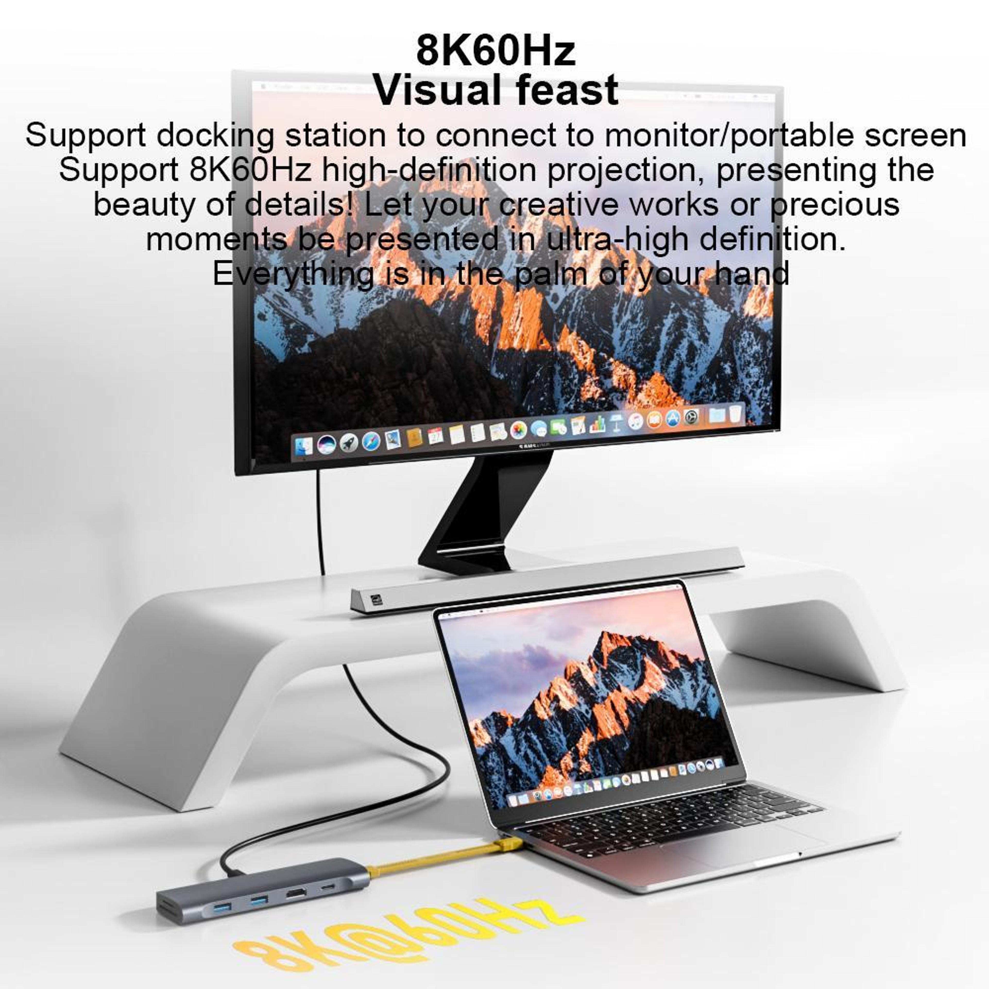 Portable USB4 Type-C Cable 80Gbps 240W Fast Charging USB-C Keychain Cable with 8K Display Support – view 8