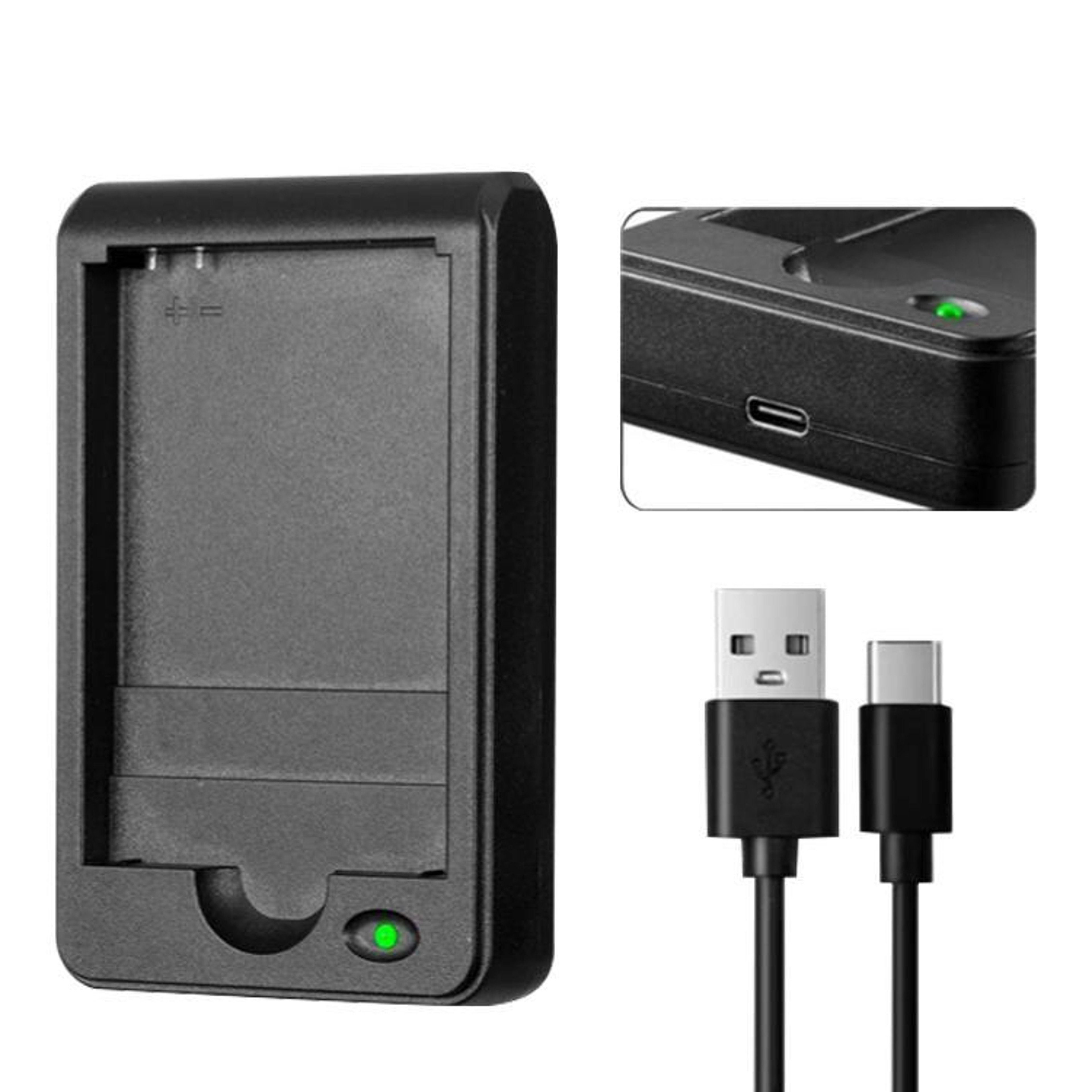 TDZ01 WiFi Battery Charger 3 in 1 Portable Type C Battery Charger for M21G M22LG M29HG M26MG – view 1