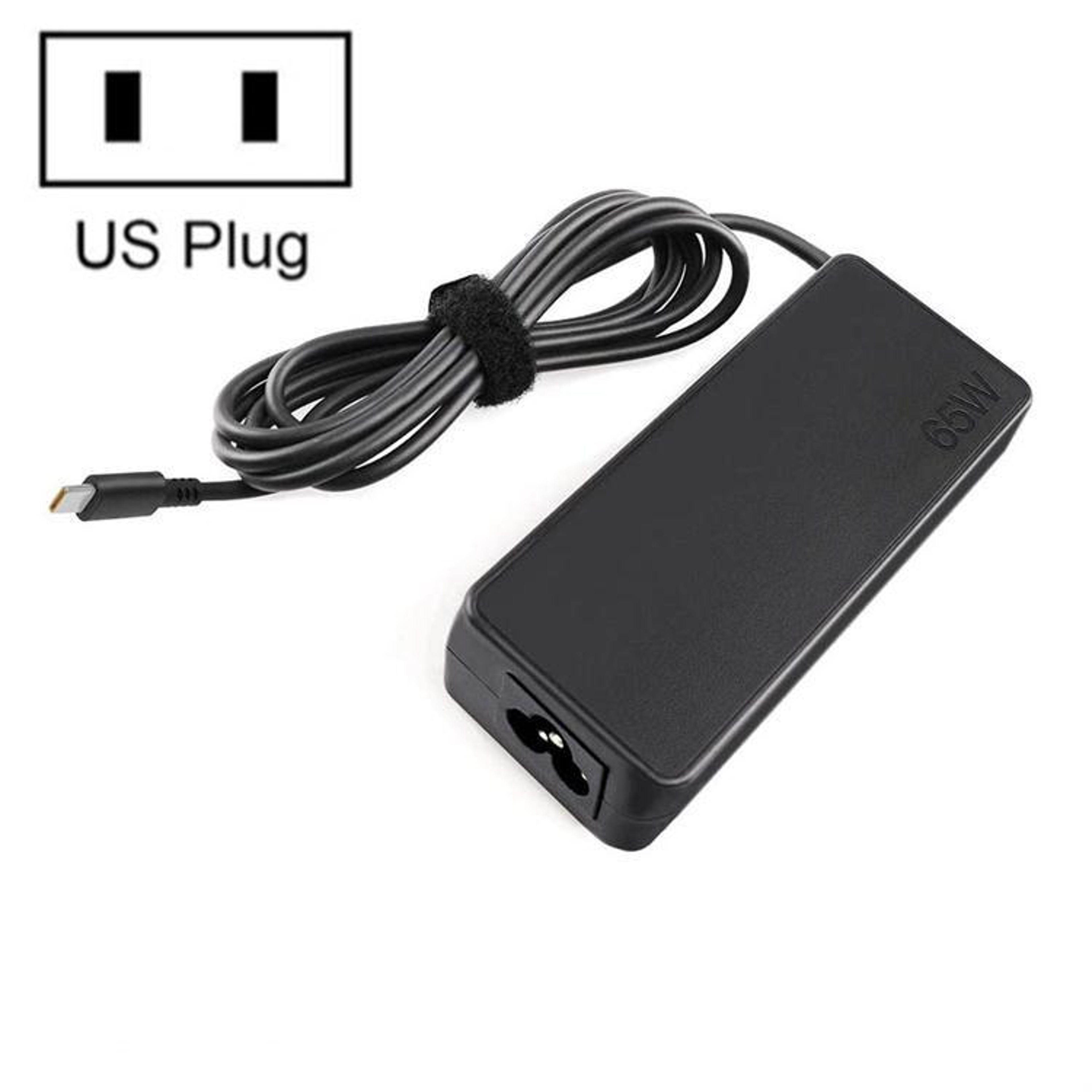 65W USBC Laptop Charger 20V 325A Power Adapter TypeC Charging Cable US Plug 3