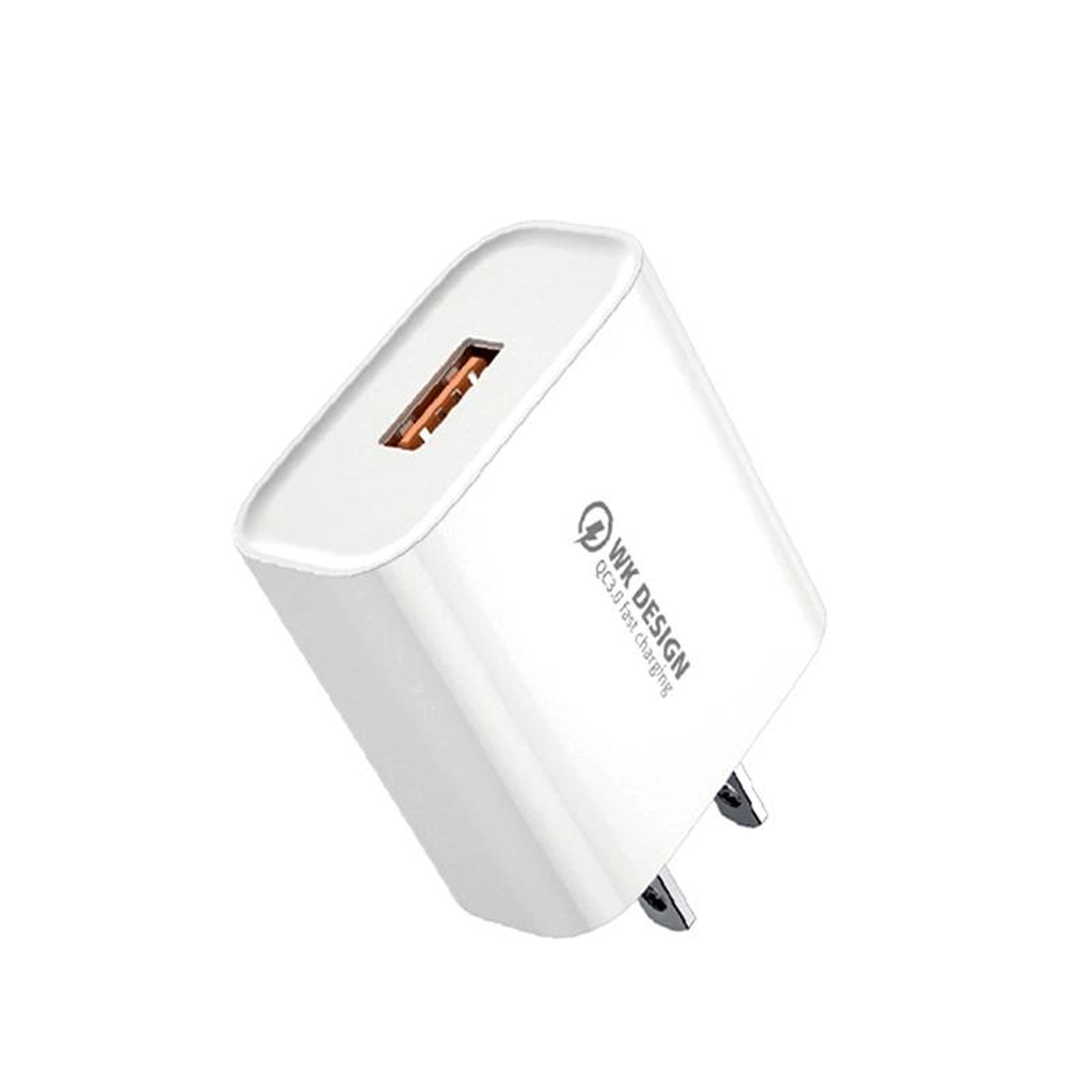 WK WPU57 18W Fast Charger With USB C Charging Cable QC30 Wall Adapter US Plug 1