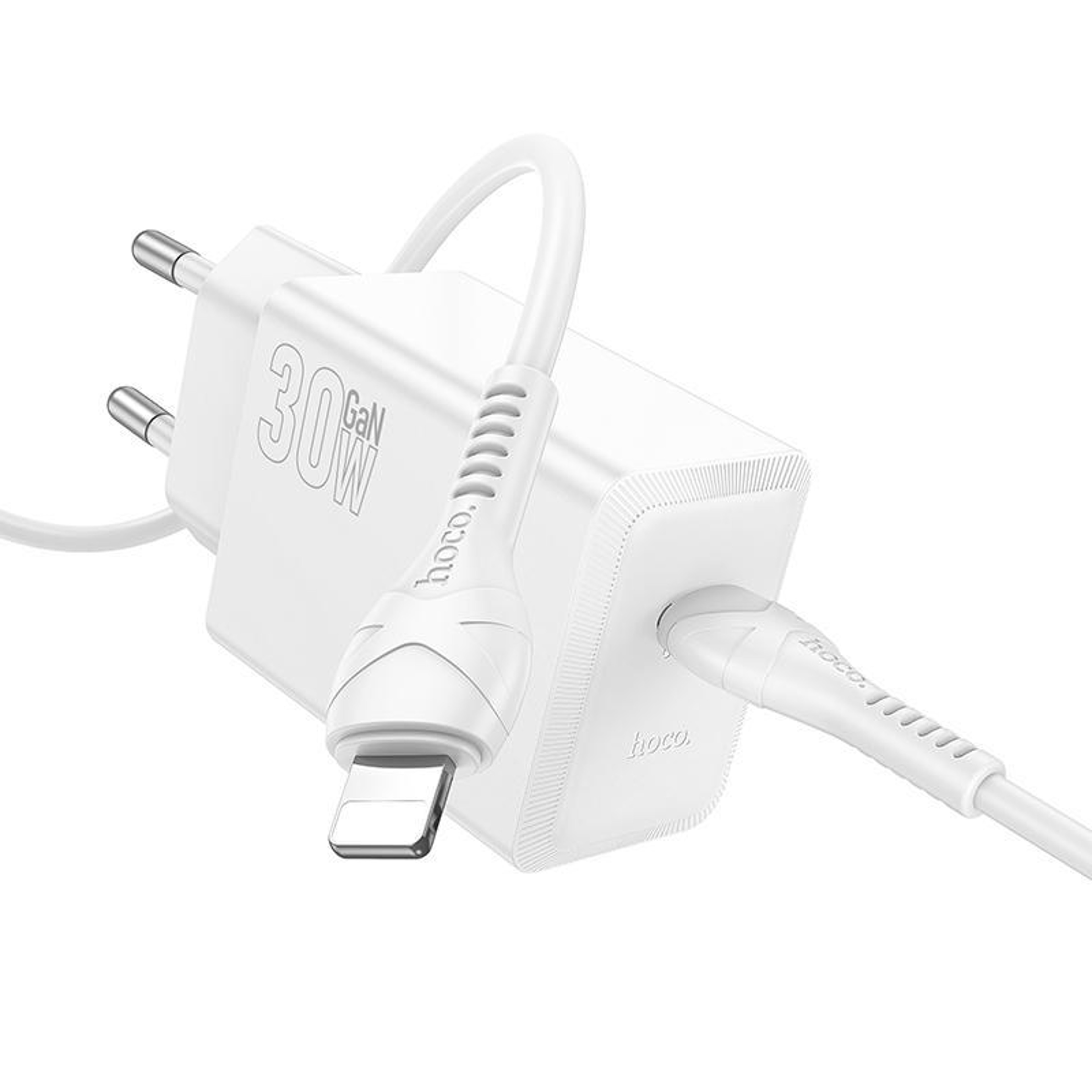 hoco N70 30W USB C Charger with Type C to Lightning Cable PD Fast Wall Charger 1m – view 1