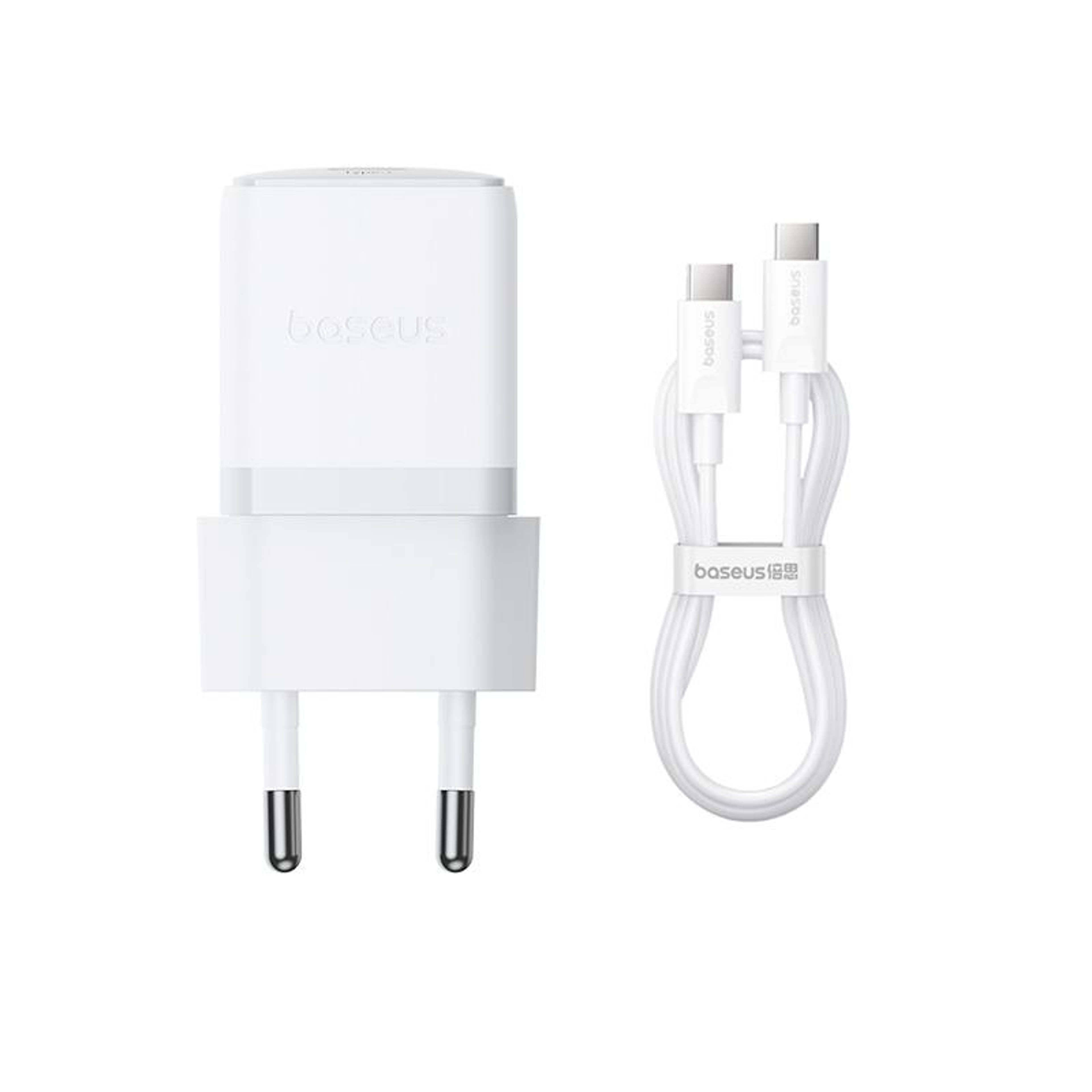 Baseus 30W USB C Fast Charger with 1m Type C Cable Compact PD Charger Adapter – view 1