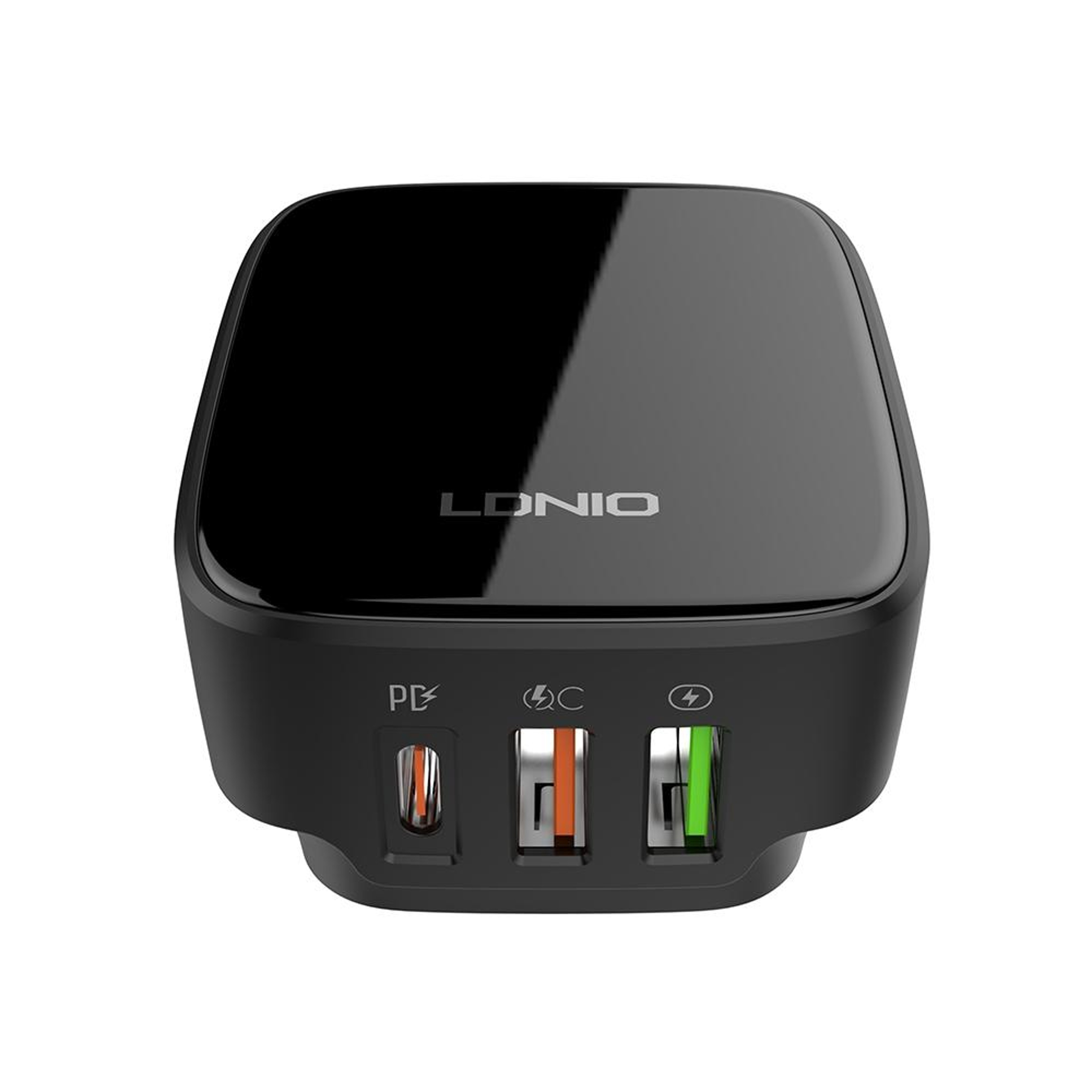 LDNIO Q334 32W USB C Fast Charger Dual USB Wall Charger With Type C Cable US Plug 1