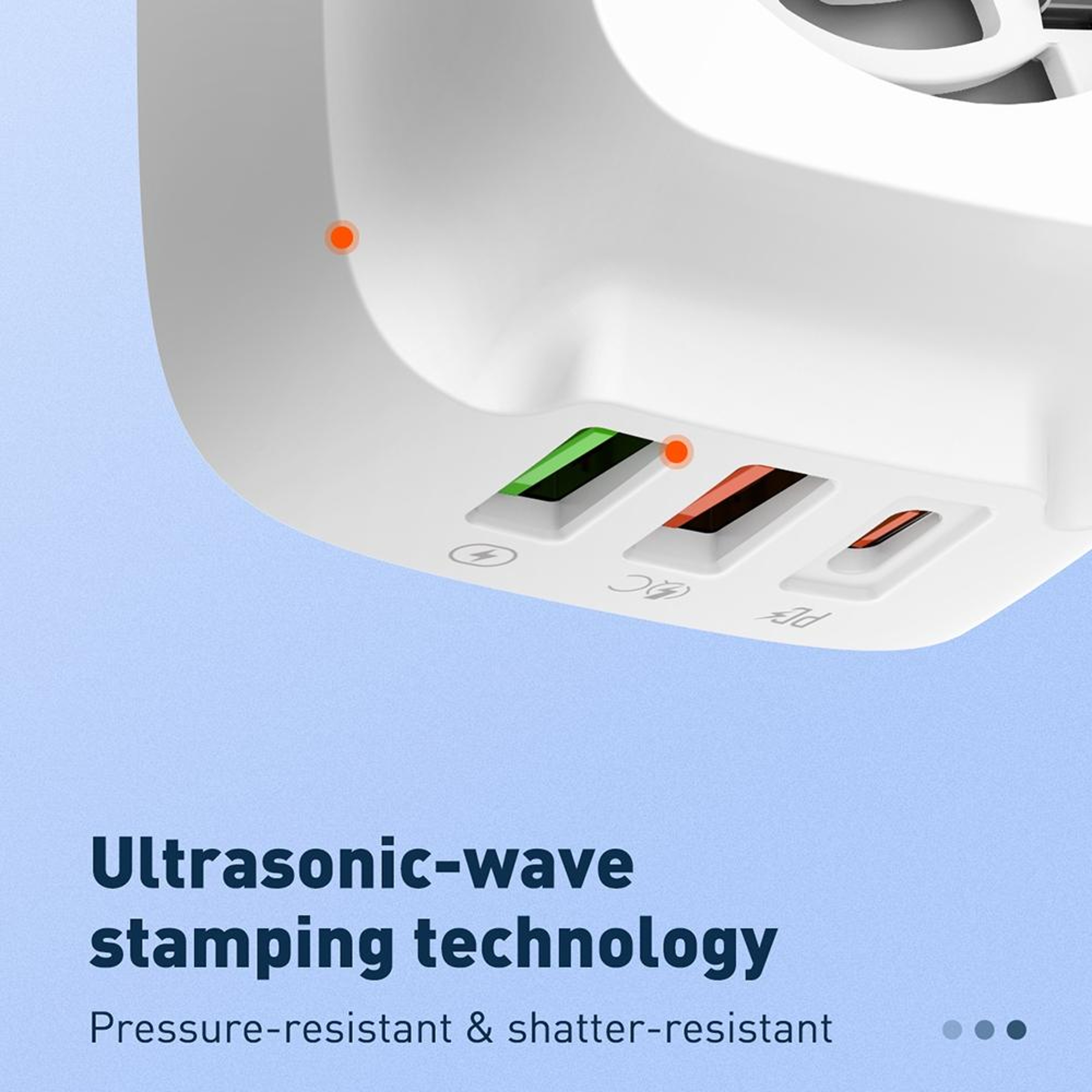 LDNIO Q334 32W USB C Fast Charger Dual USB Wall Charger With Type C Cable US Plug 17