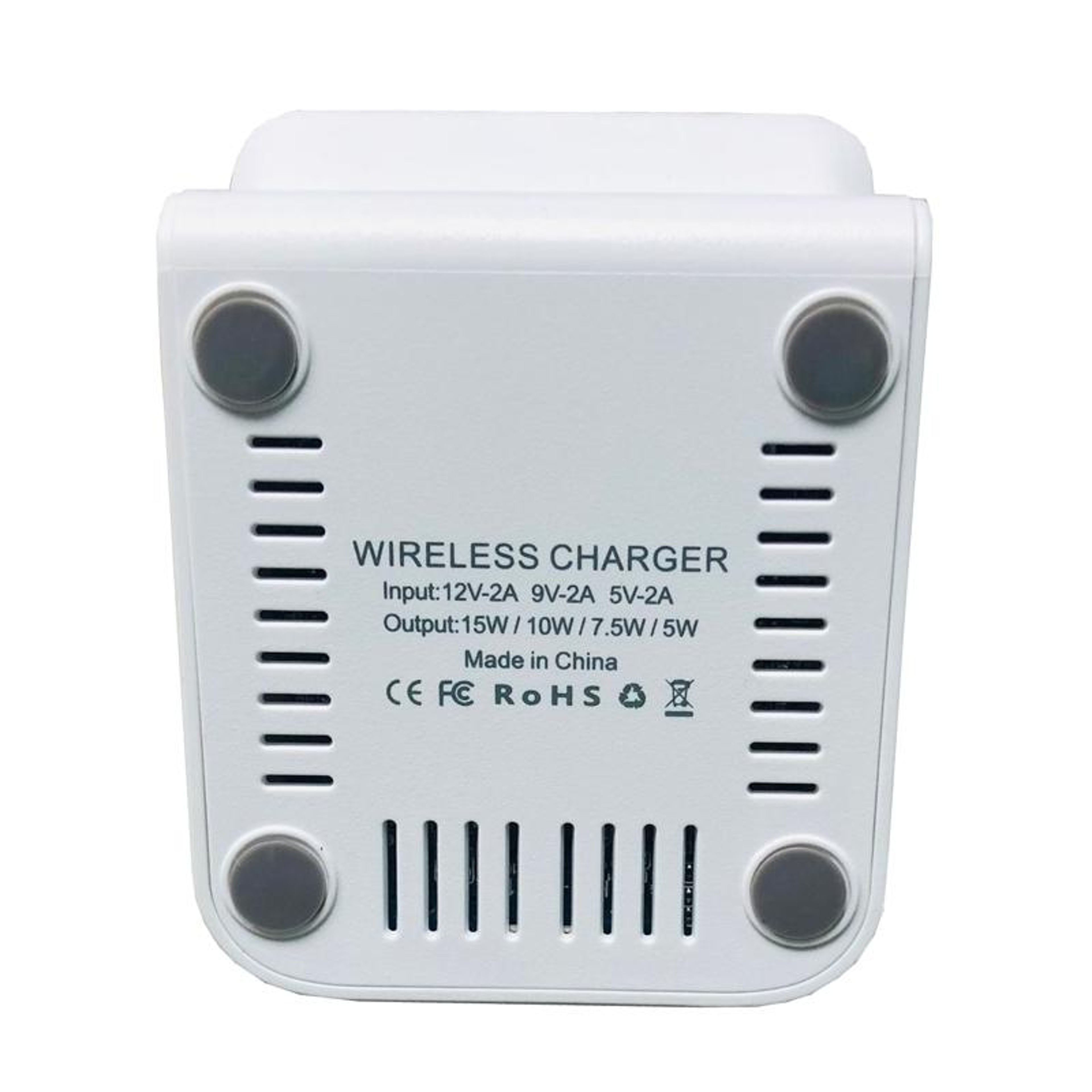 15W Wireless Charging Stand Fast Qi Desktop Phone Charger With Adjustable Viewing 5