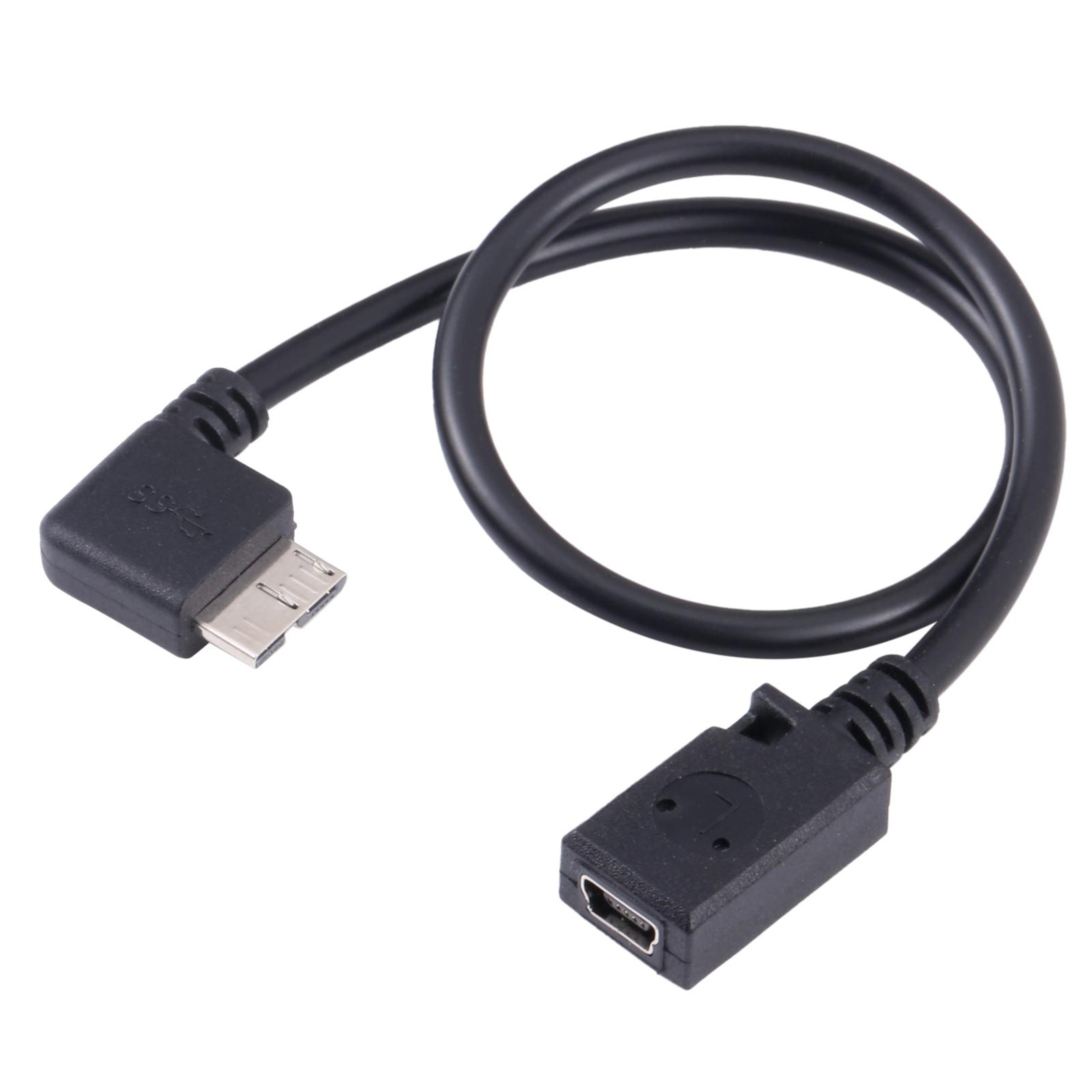 Mini USB To Micro USB 30 Data Charging Cable For Digital Cameras And Devices 1