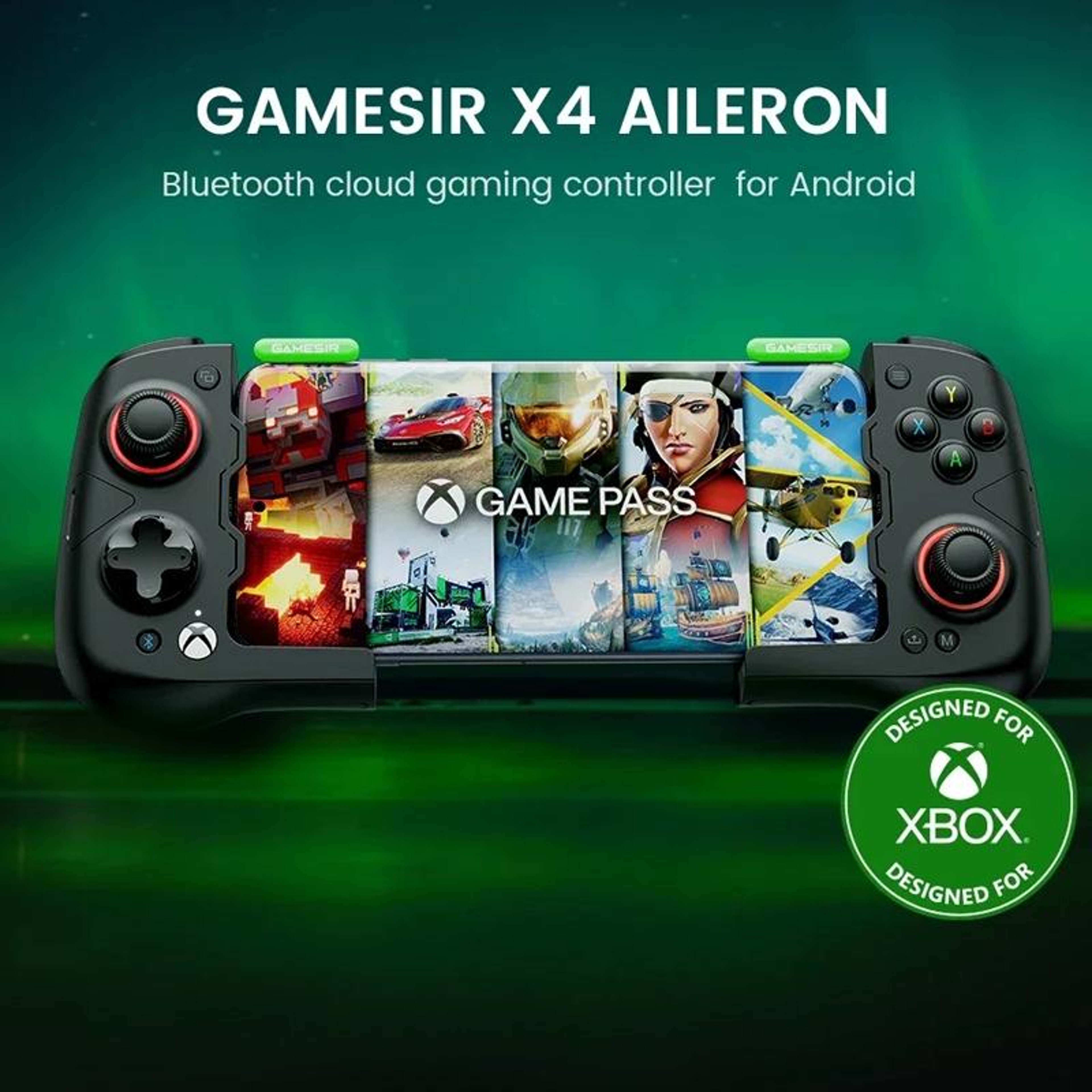 GameSir X4 Aileron Bluetooth Mobile Game Controller for Android with Hall Effect Joysticks for Cloud Gaming – view 10