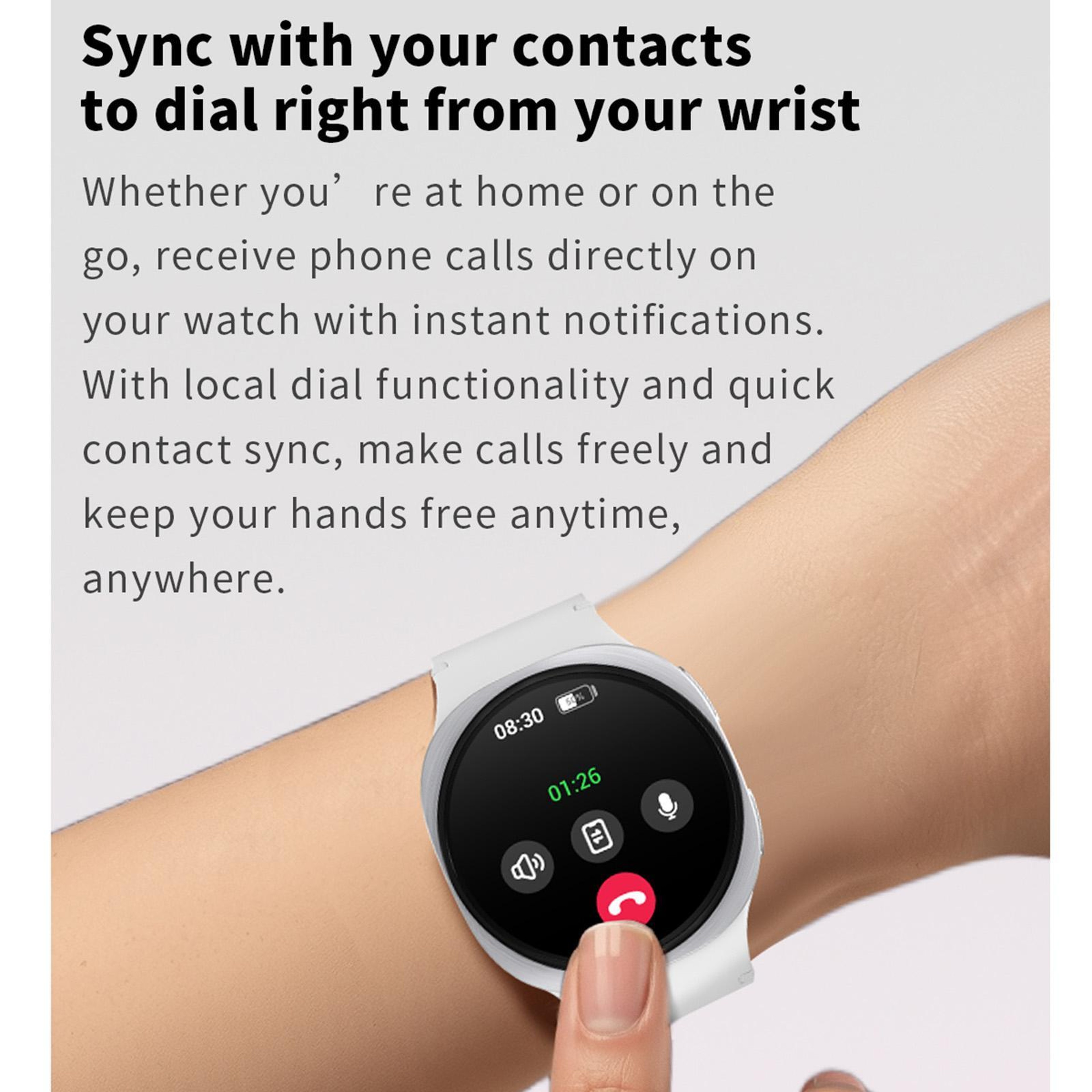 HD8 Mini Bluetooth Smart Watch with Bluetooth Calling IP68 Fitness Tracker Watch 1.29 Inch – view 14