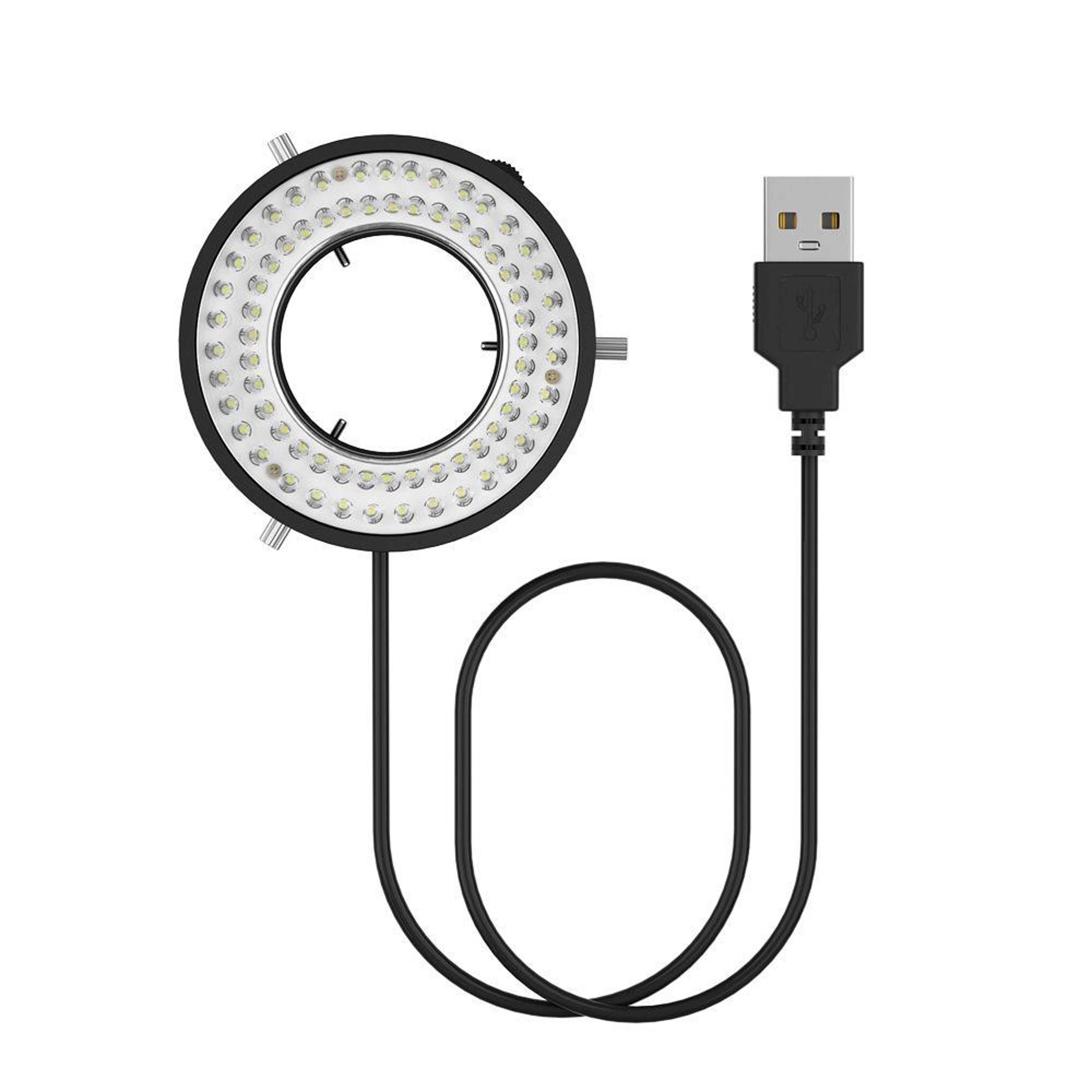 MaAnt MY036 Microscope Ring Light 72 LED USB Ring Light For Cell Phone Repair Microscopes 10