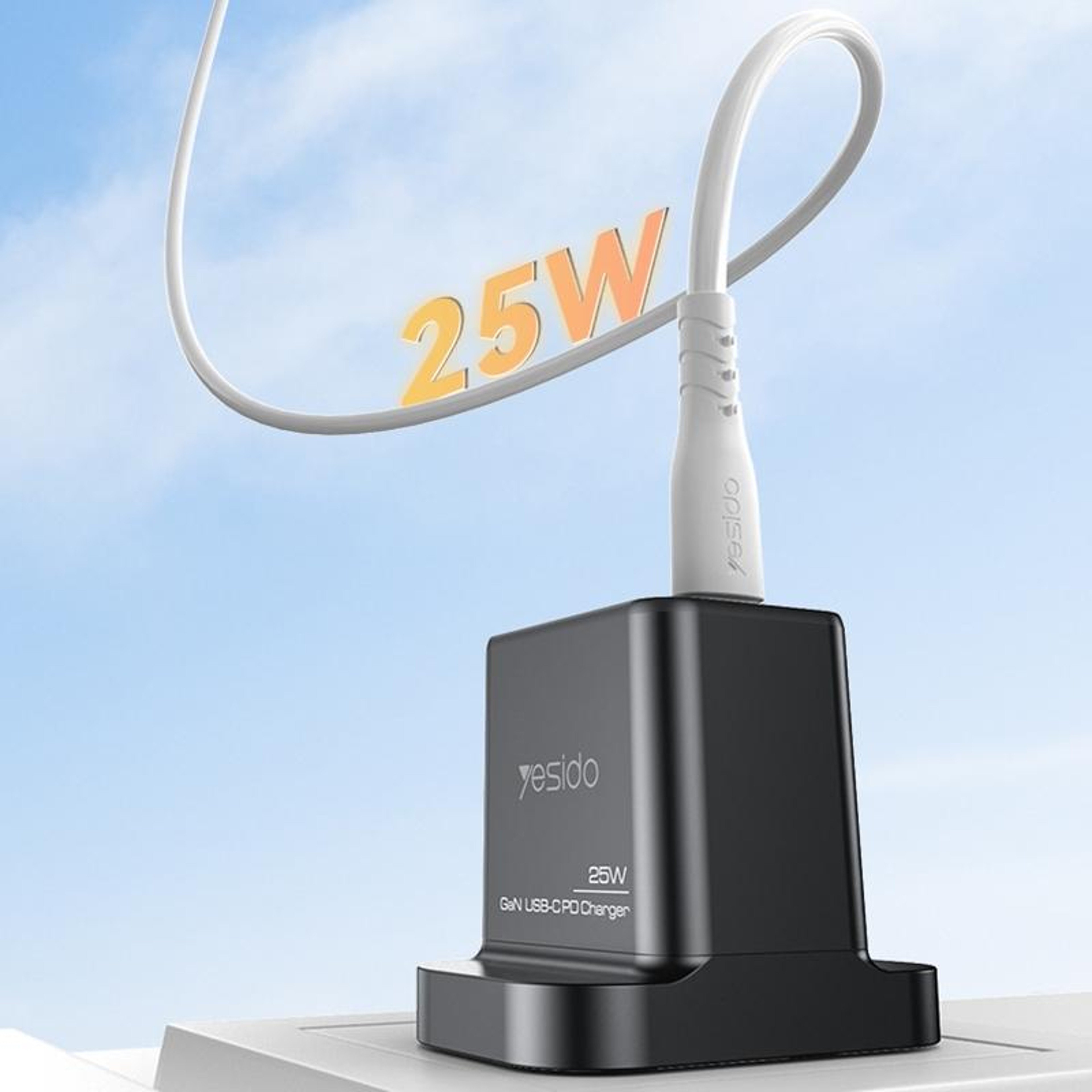 Yesido YC81 25W USB C Charger GaN PD Fast Charger  For Phones And Tablets 2