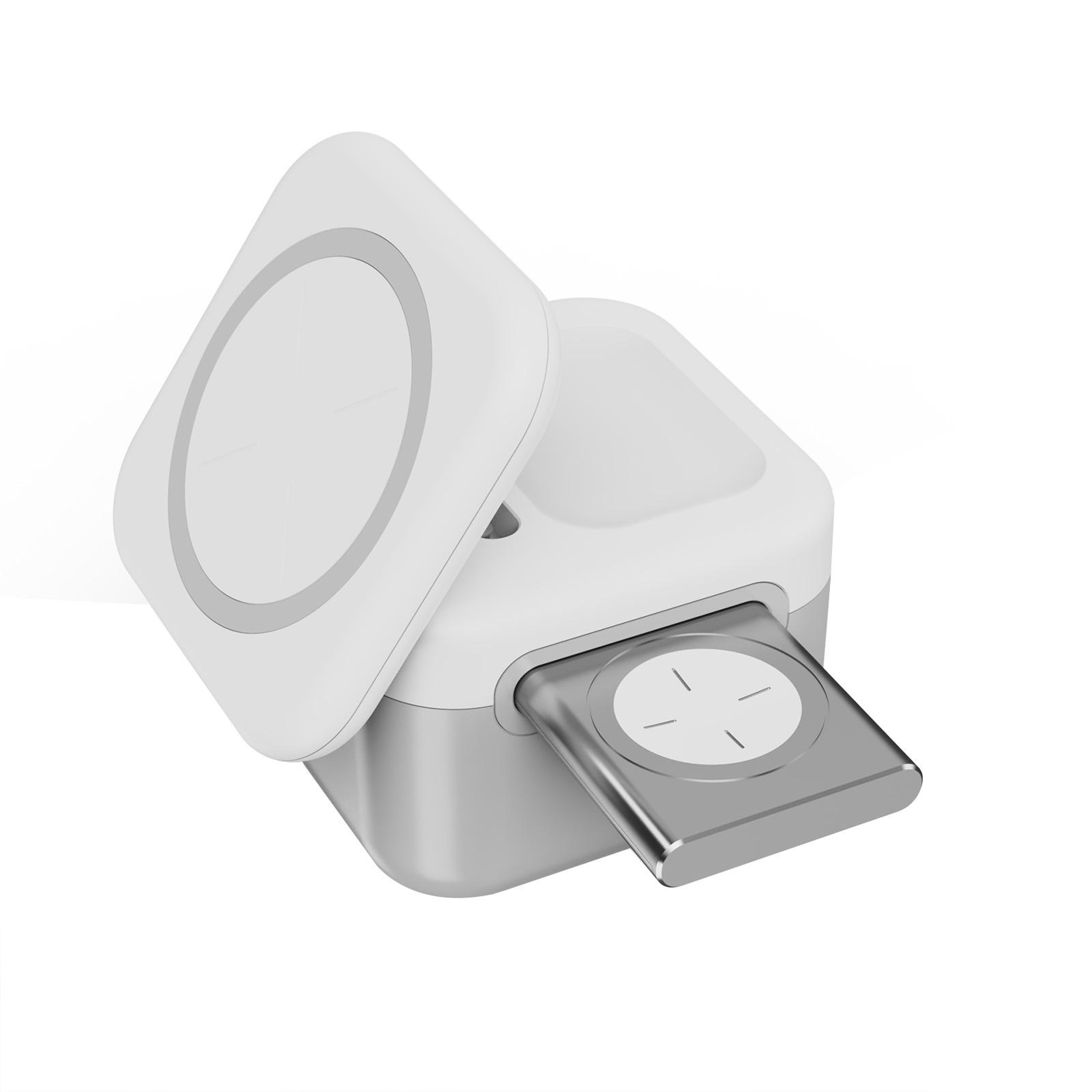 H31 3 In 1 Wireless Charger 15W Magnetic Wireless Charger Foldable MagSafe Charging Stand 1