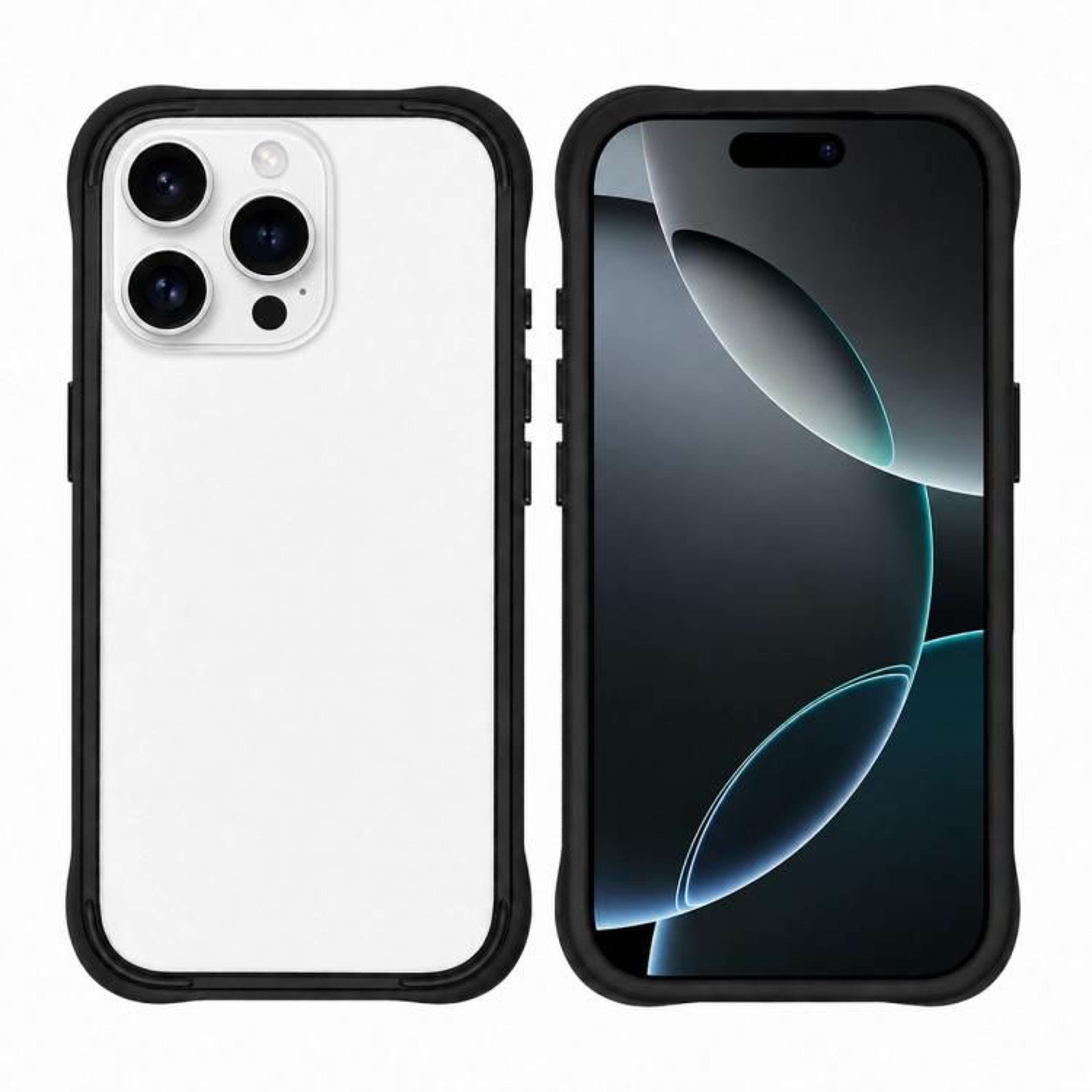 Slim IPhone 16 Pro Bumper Case Soft Silicone Shockproof Frame For IPhone 16 Pro And Pro Max 11