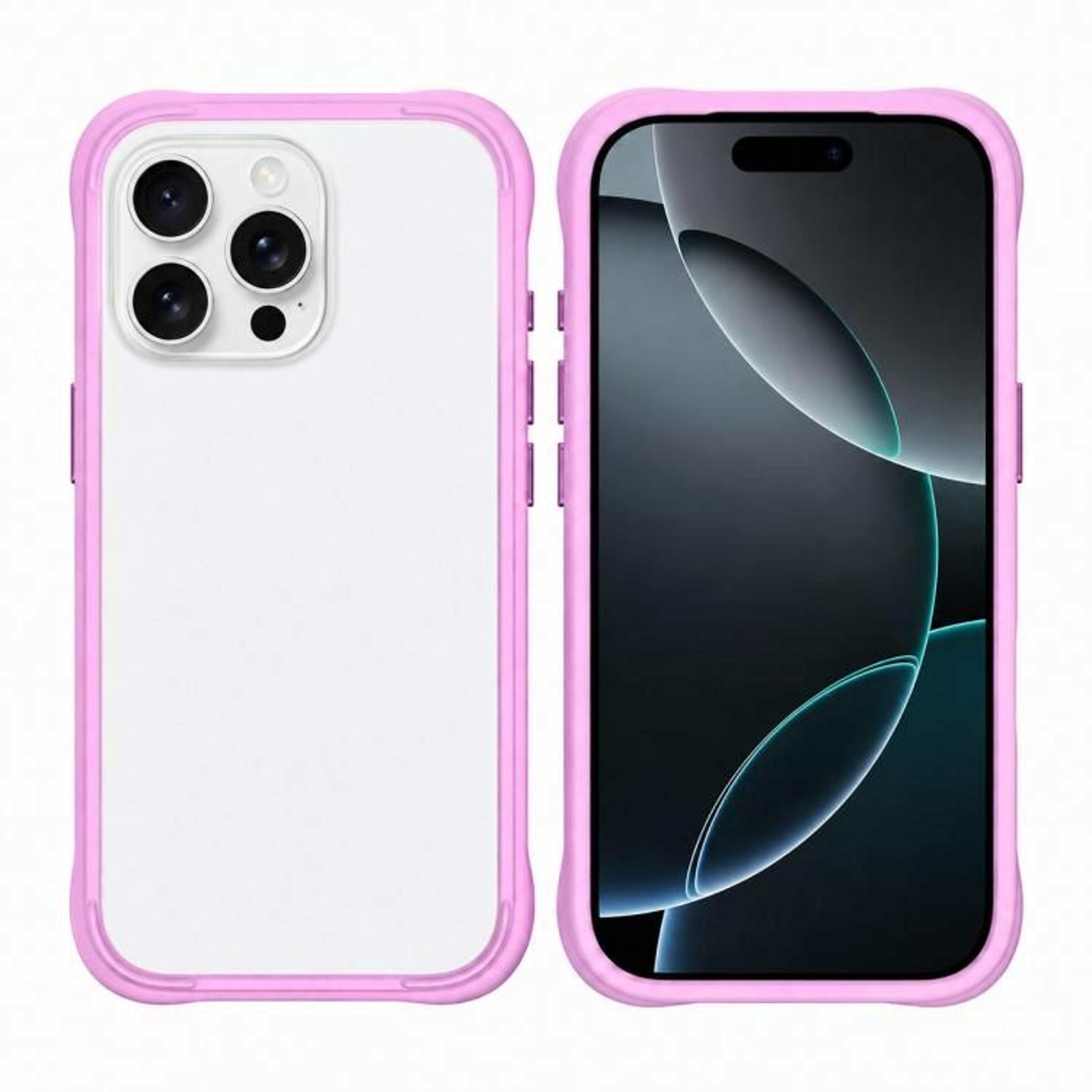 Slim IPhone 16 Pro Bumper Case Soft Silicone Shockproof Frame For IPhone 16 Pro And Pro Max 12