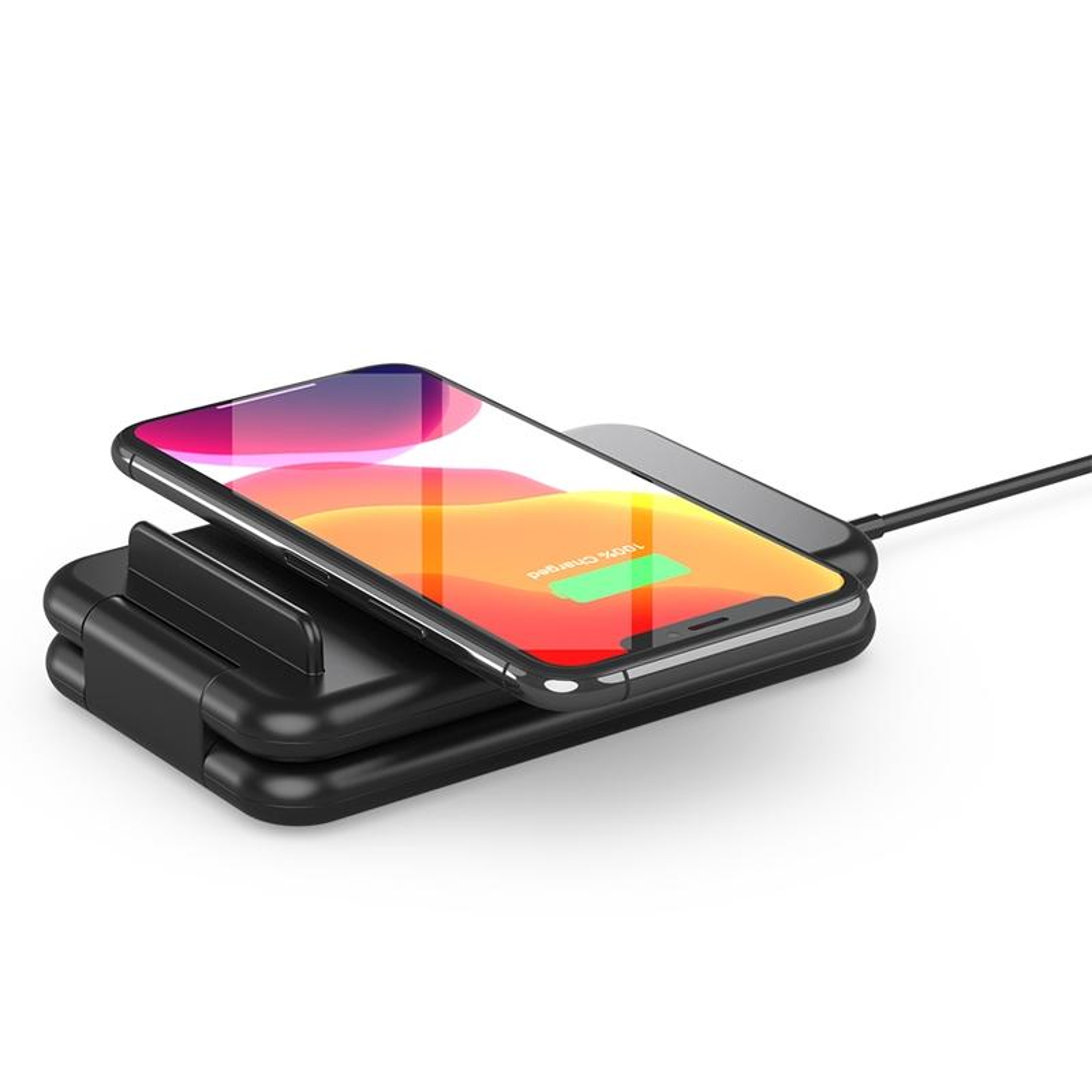 15W 3 in 1 Wireless Charger Foldable Qi Fast Charging Station for iPhone Apple Watch AirPods – view 4
