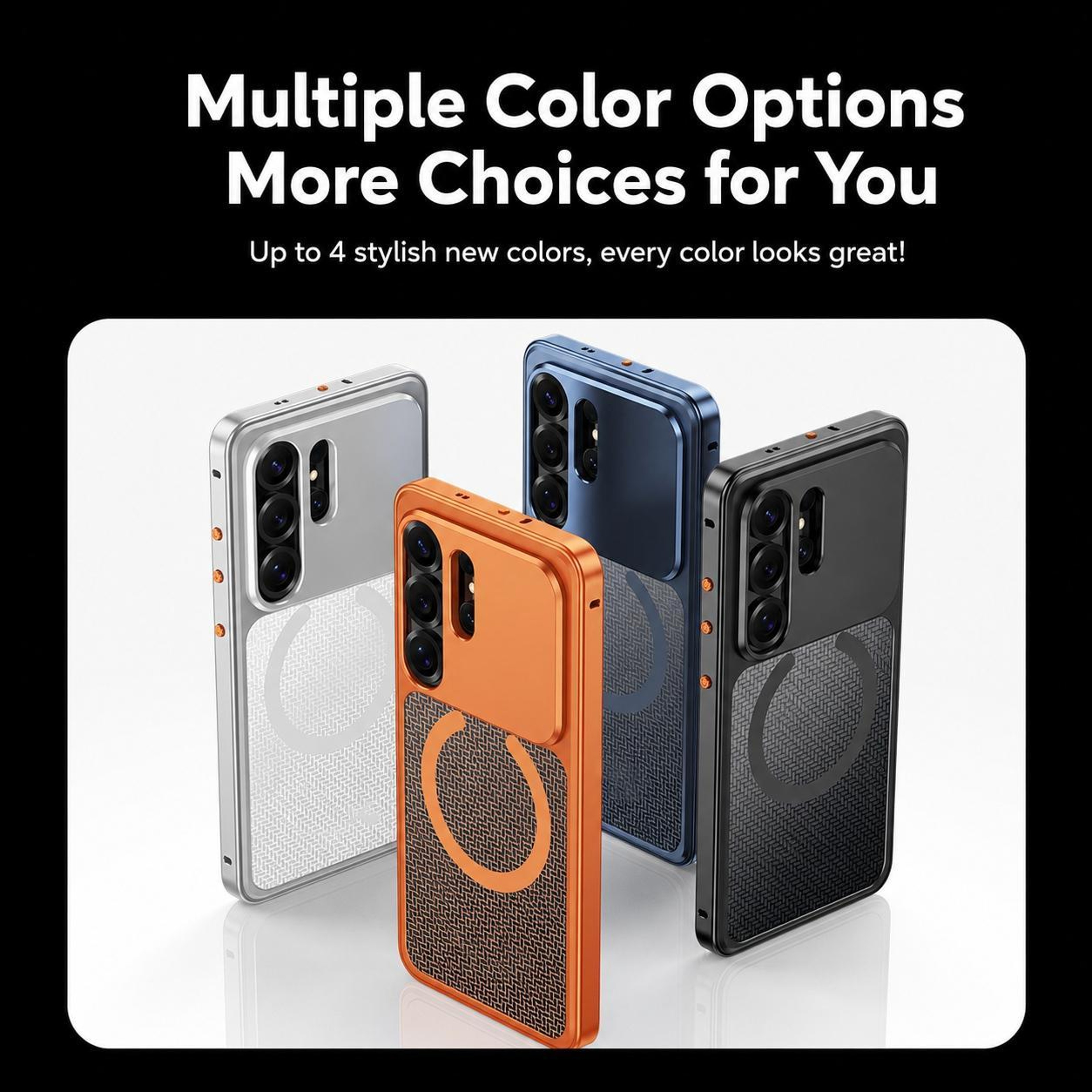 Galaxy S26 Ultra Magnetic Cooling Metal Shockproof Phone Case 7