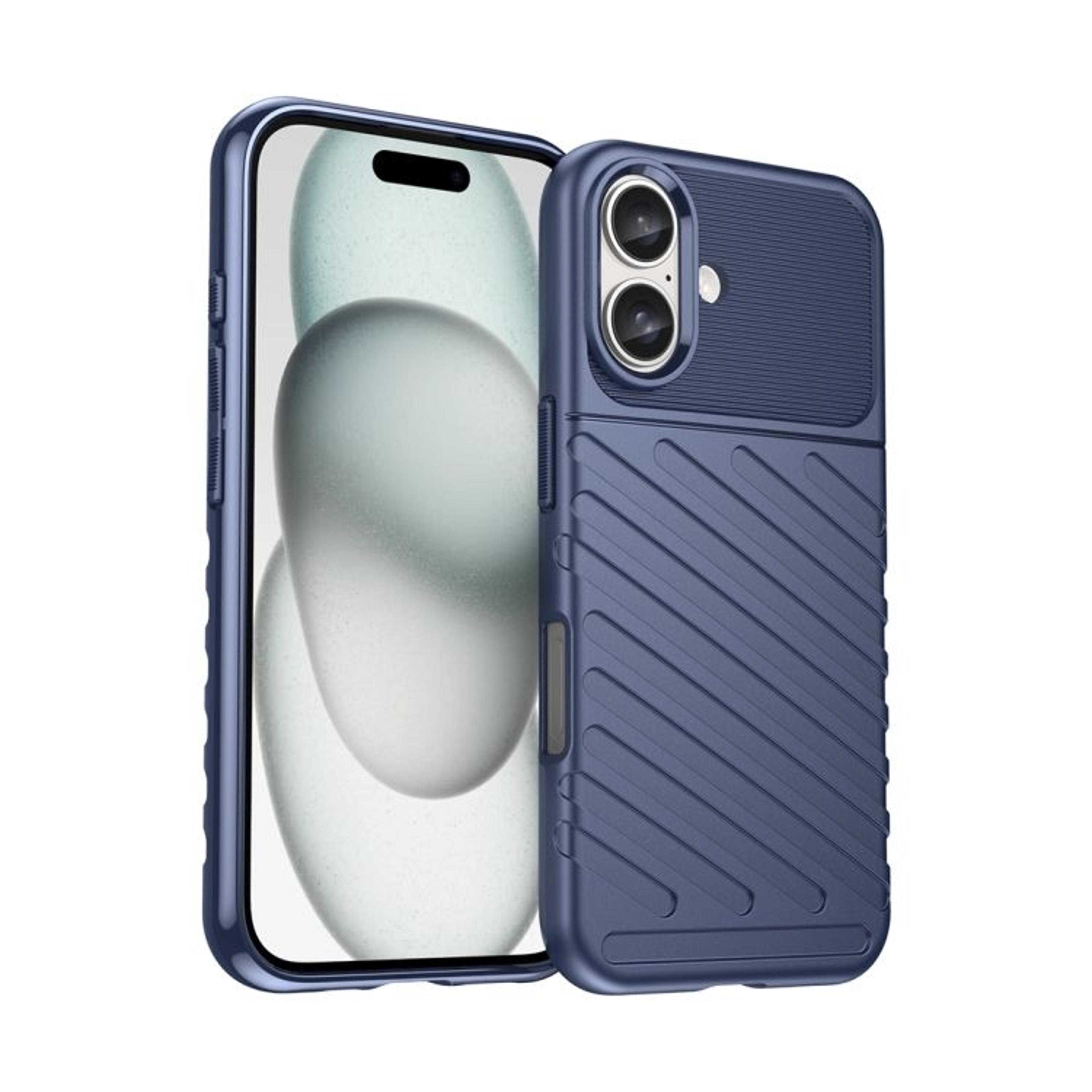 IPhone 16 Shockproof TPU Case Slim Protective Soft Phone Cover 6