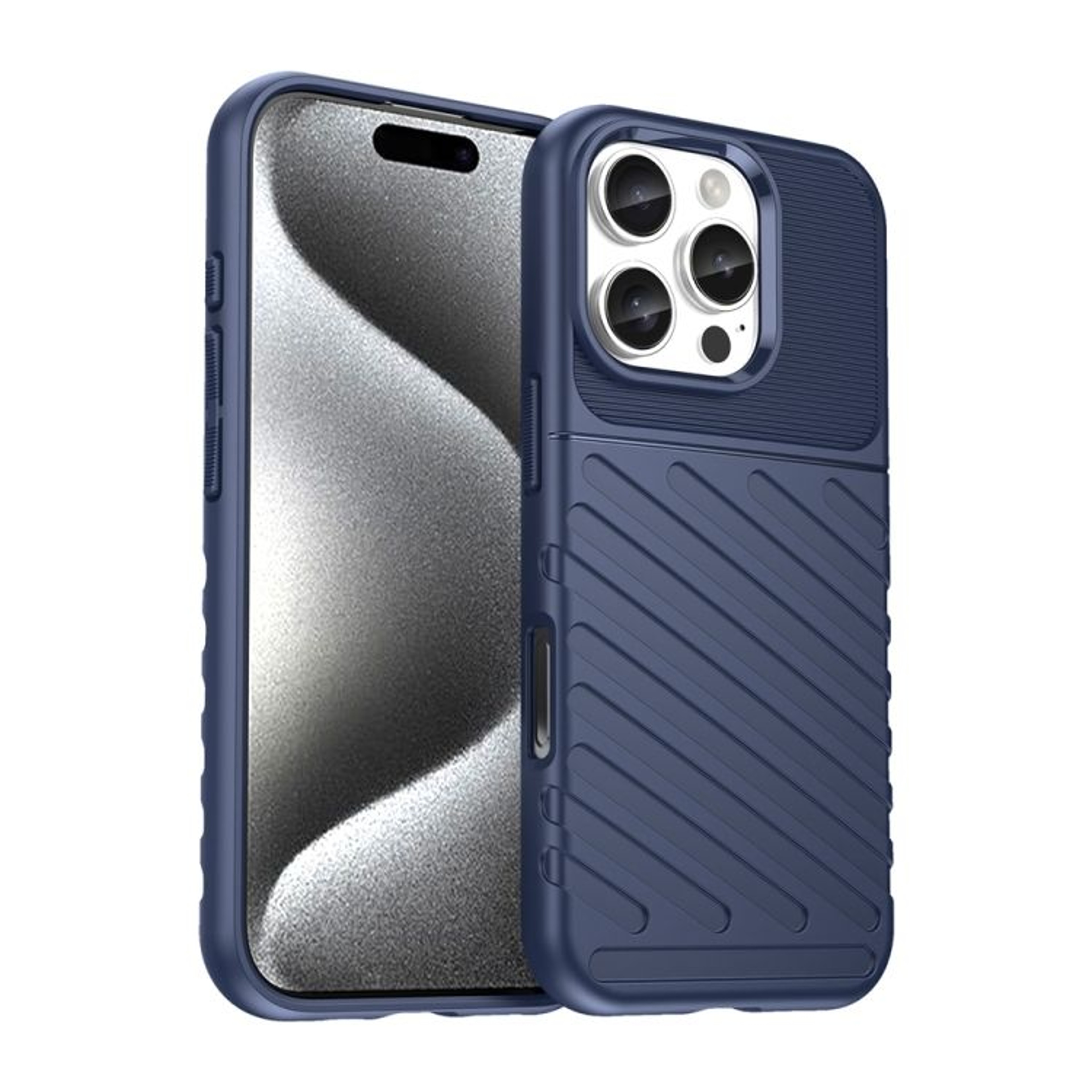 IPhone 16 Pro Shockproof TPU Case Slim Protective Soft Phone Cover 6