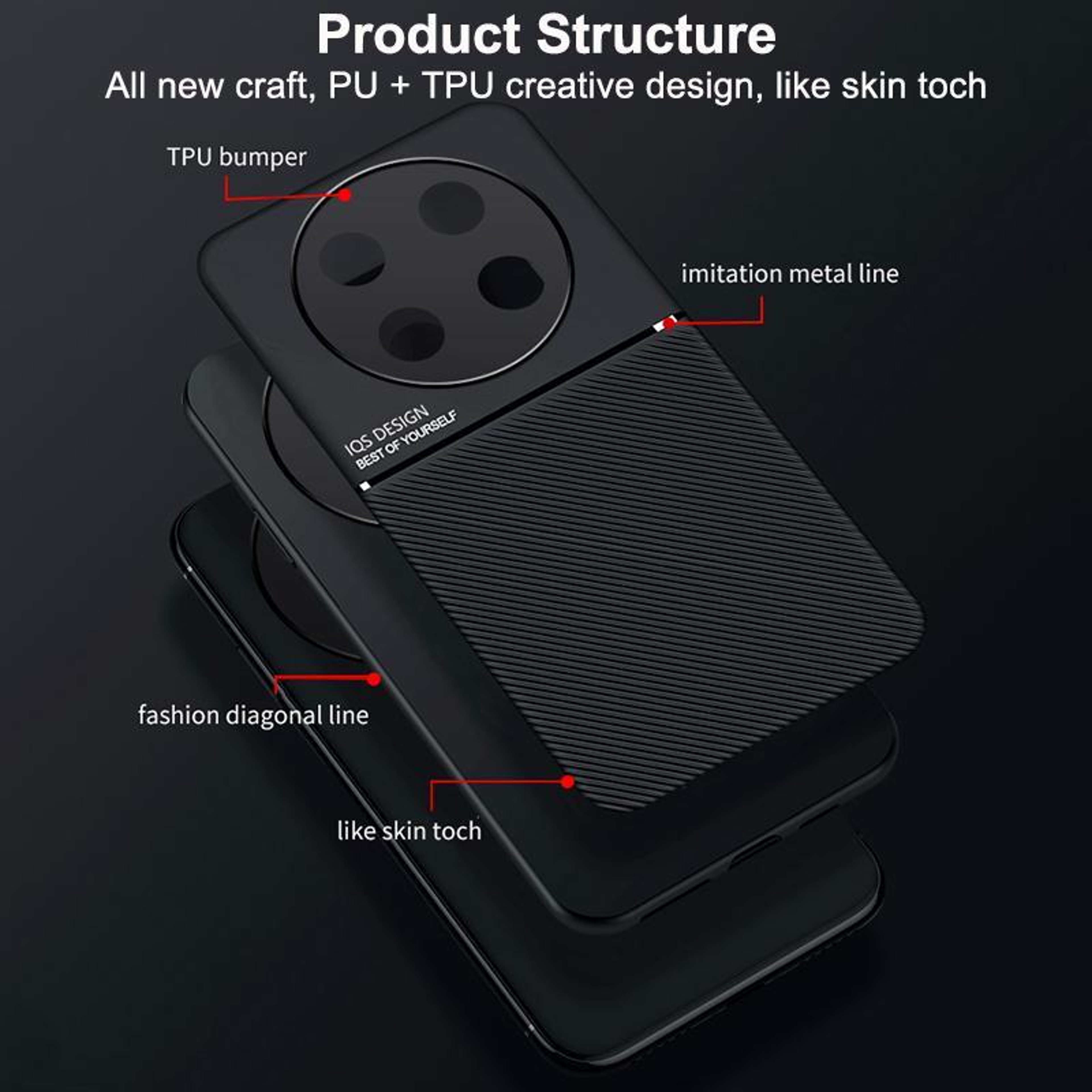 Honor X80 Pro Max Magnetic Phone Case Shockproof PC TPU Protective Cover – view 5
