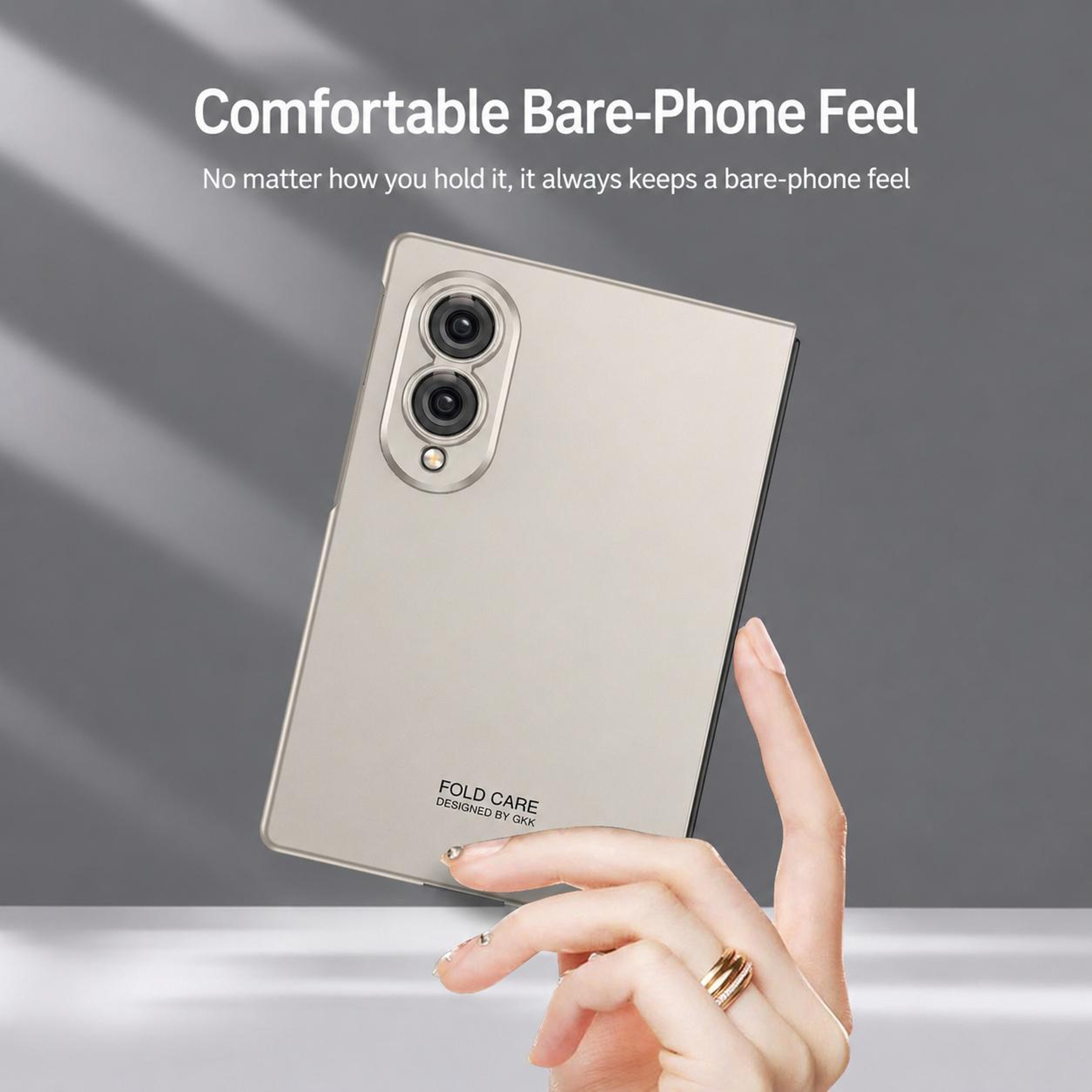 GKK Galaxy Z Fold8 5G Case Ultra Thin Full Coverage Protective Case with Built In Screen Protector Black – view 12