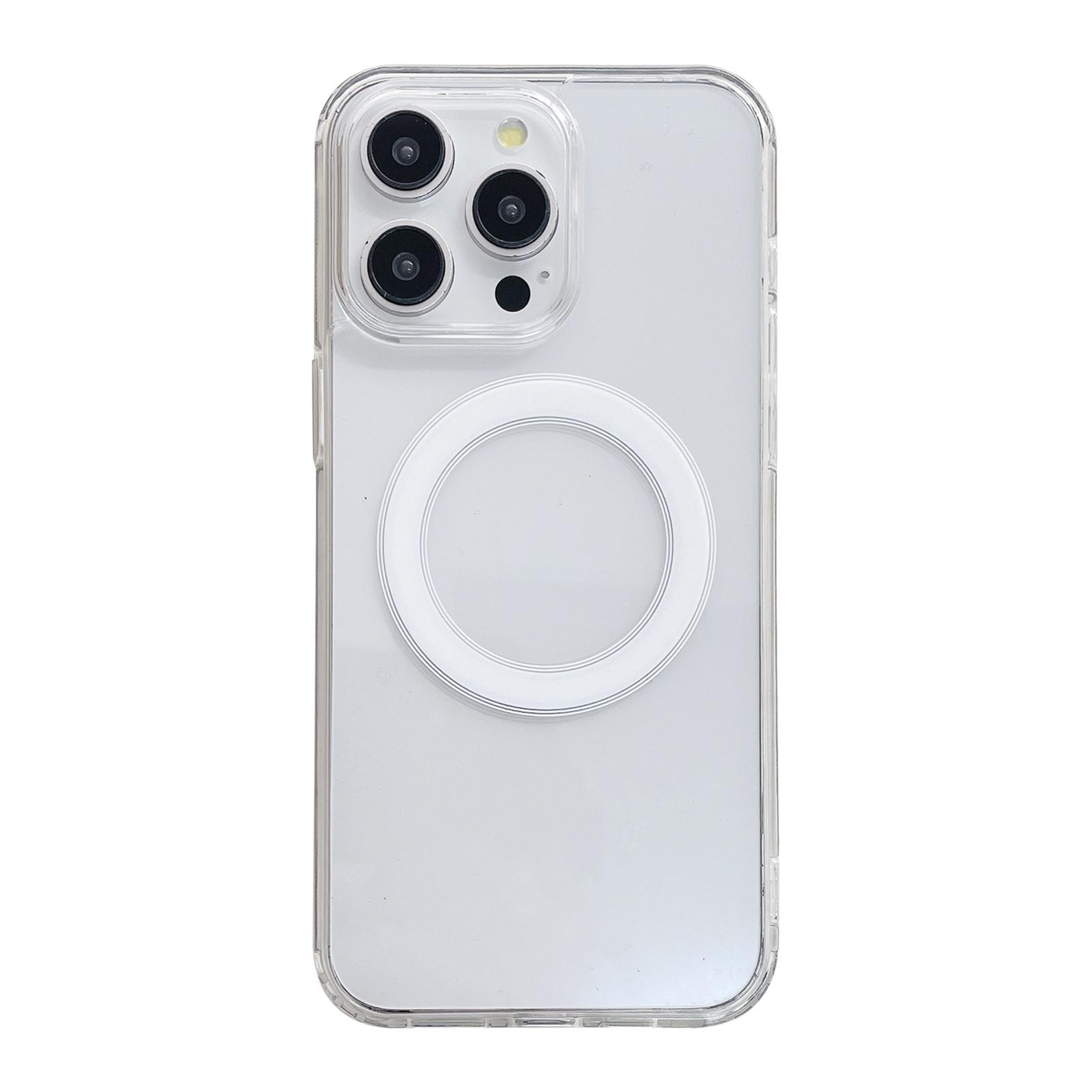 iPhone 16 Pro MagSafe Case Clear Acrylic TPU Shockproof Transparent Protective Cover – view 1