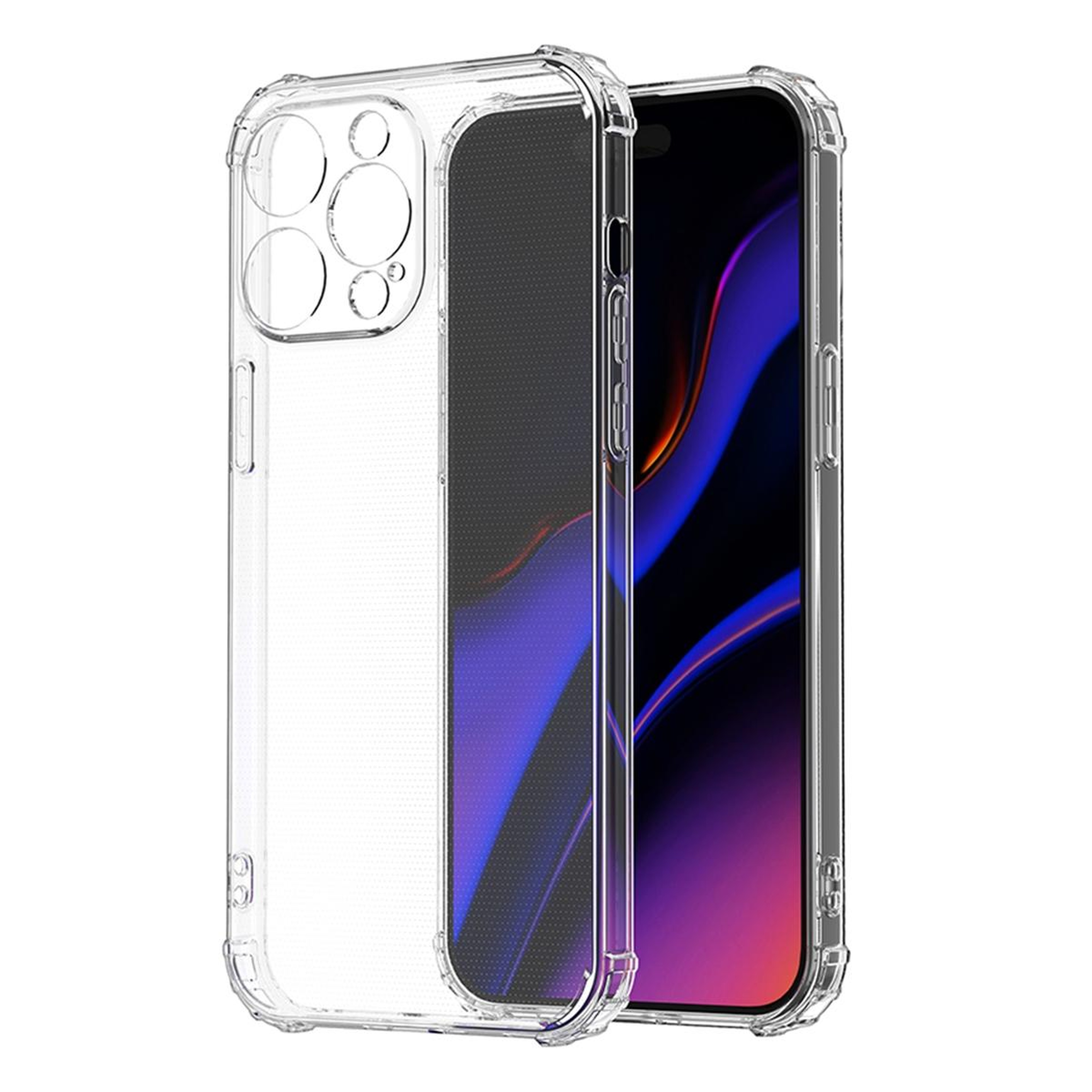 Clear Shockproof TPU Case for iPhone 15 Pro Transparent Protective Cover – view 5