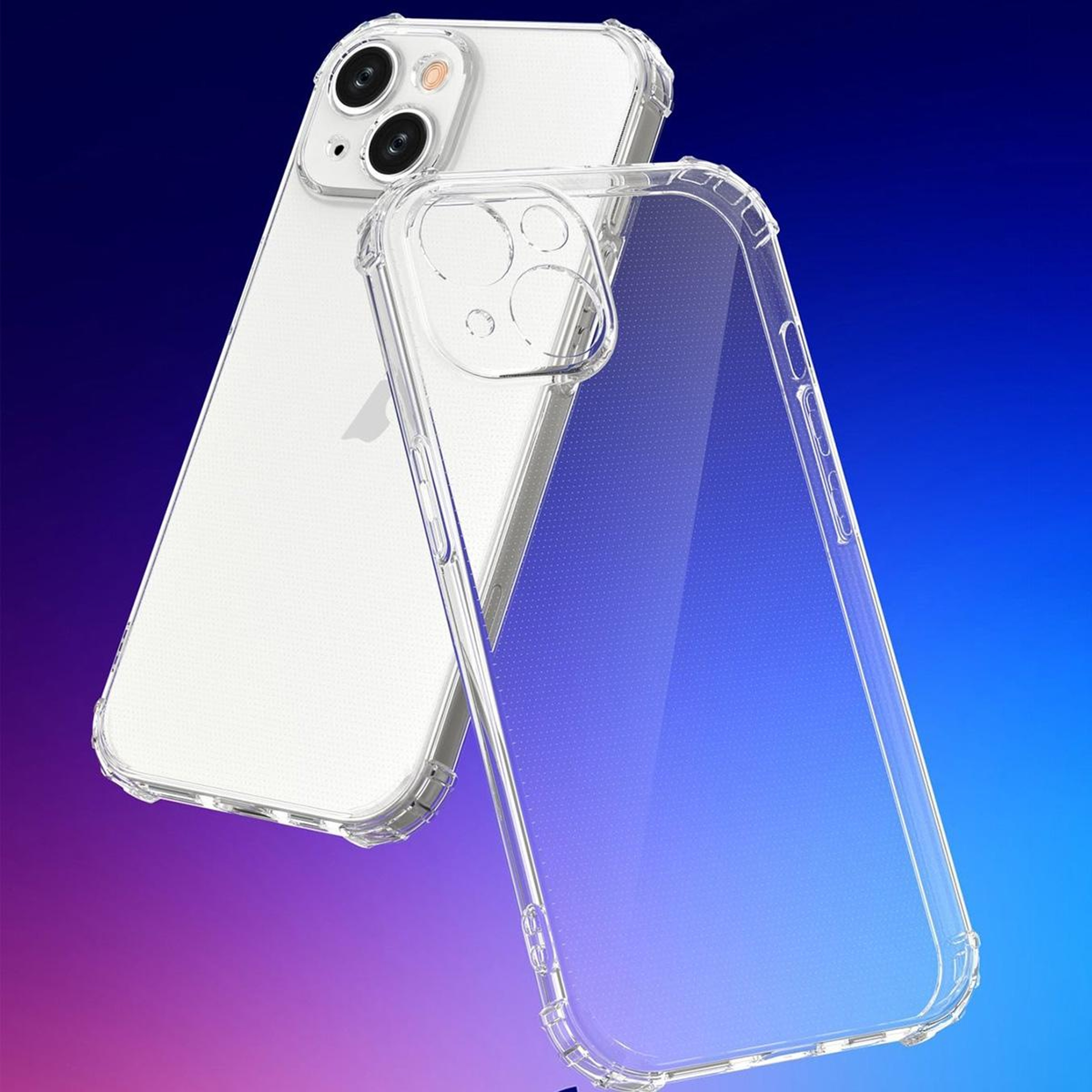 iPhone 15 Clear Case Shockproof TPU Protective Transparent Slim Cover – view 6