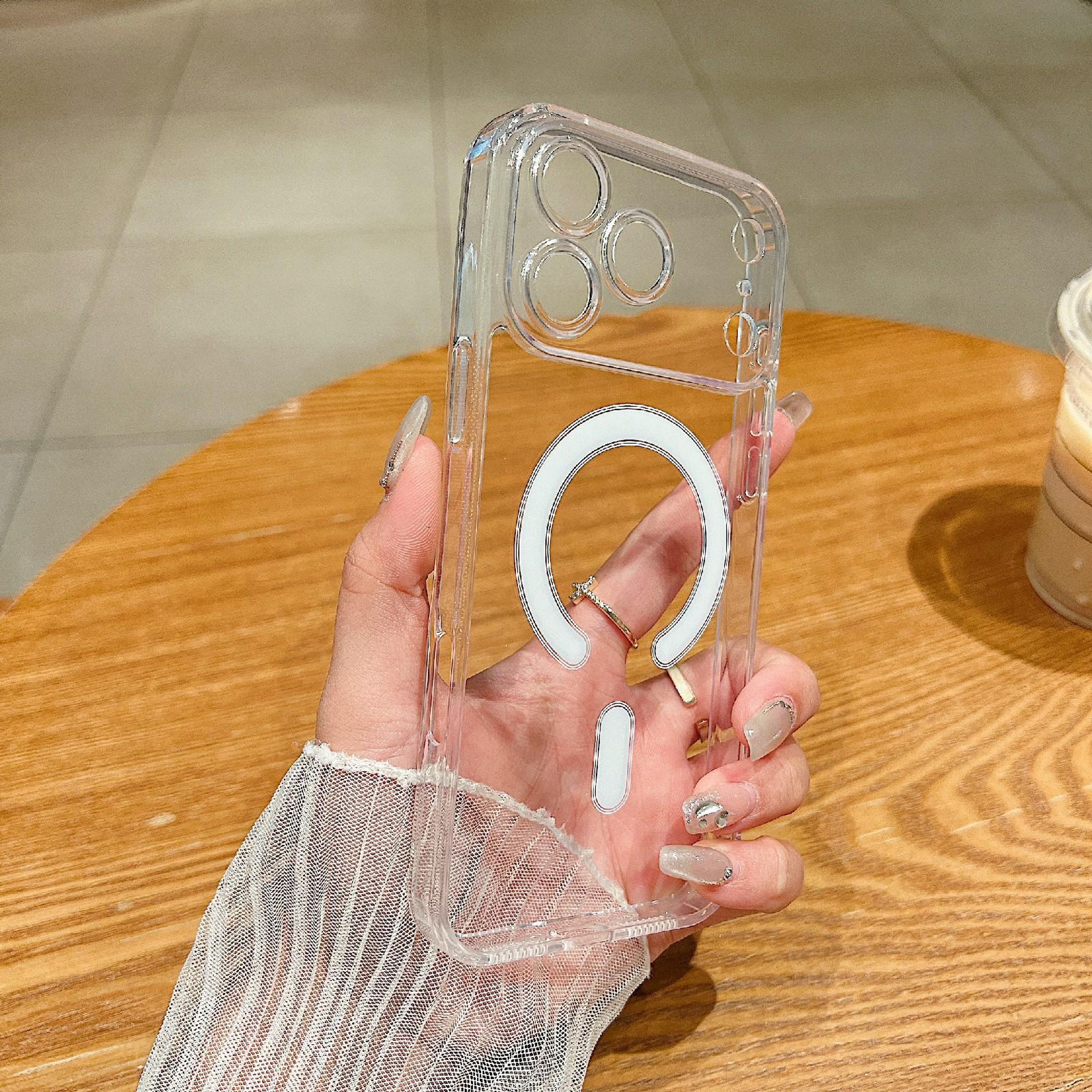 iPhone 17 Pro MagSafe Magnetic Clear Acrylic TPU Protective Case – view 2