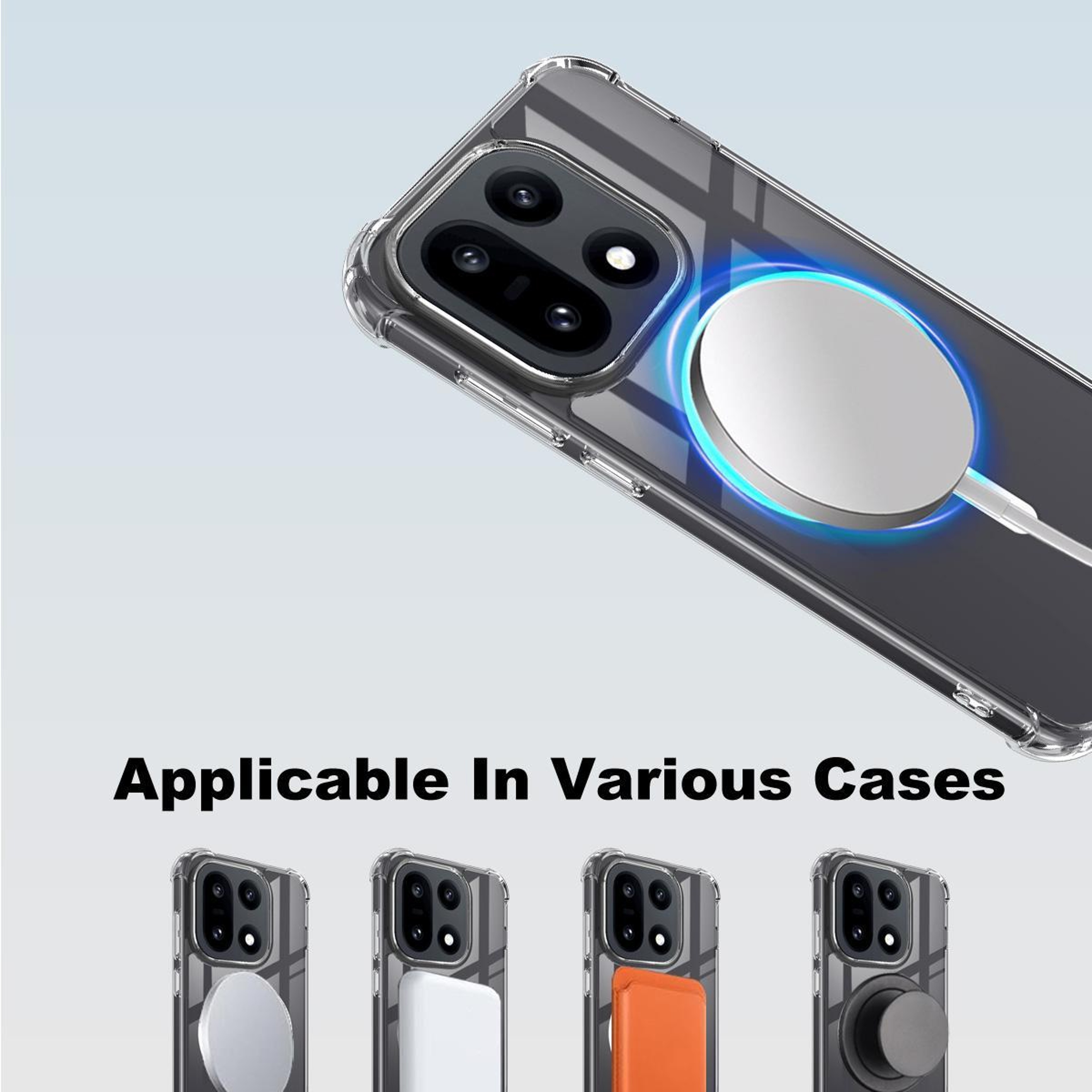 imak Space Shield OnePlus 15 MagSafe Case Clear Shockproof Protective Magnetic Phone Cover – view 8
