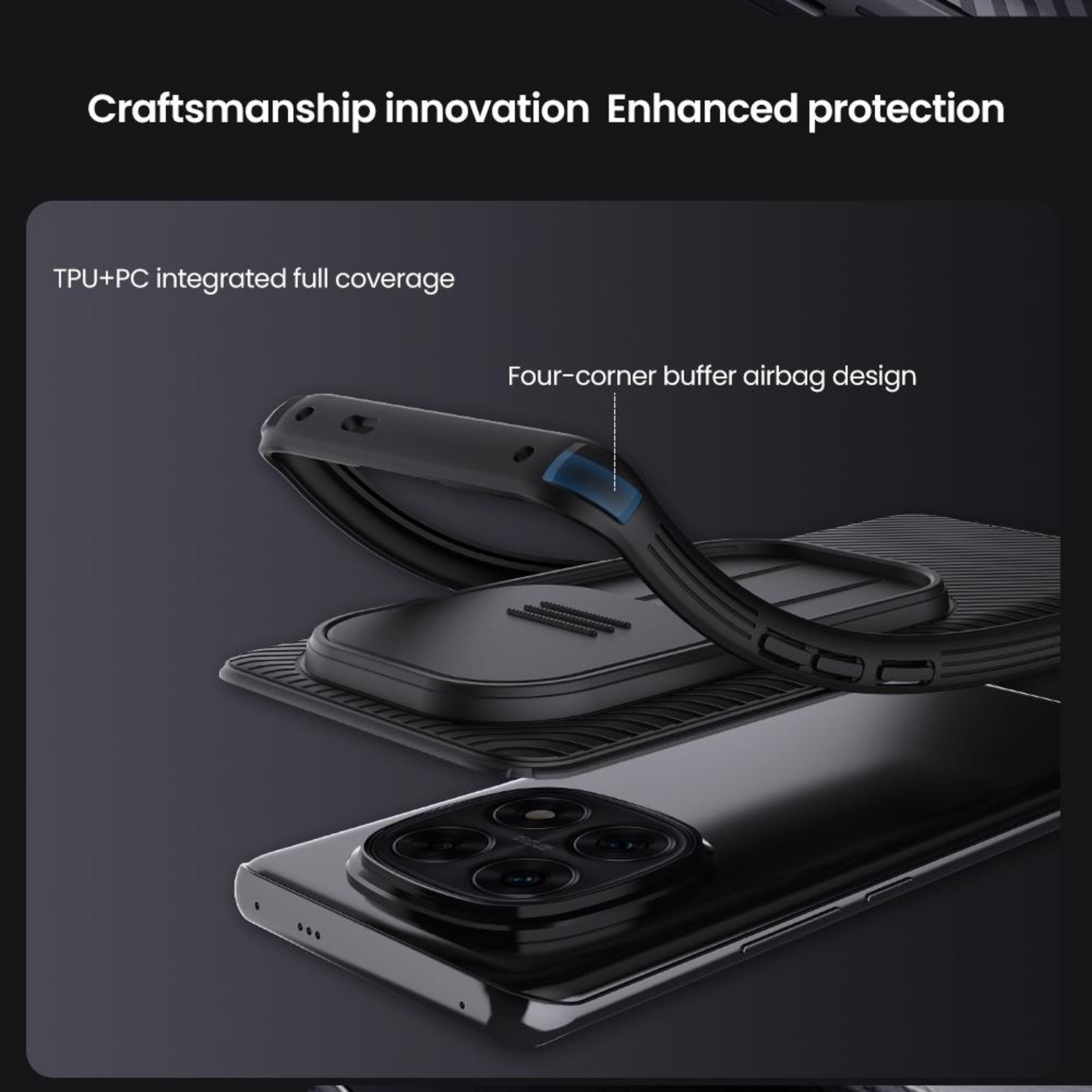 NILLKIN CamShield Pro Redmi Note 14 Pro 5G Case With Sliding Camera Cover Shockproof Protection 7