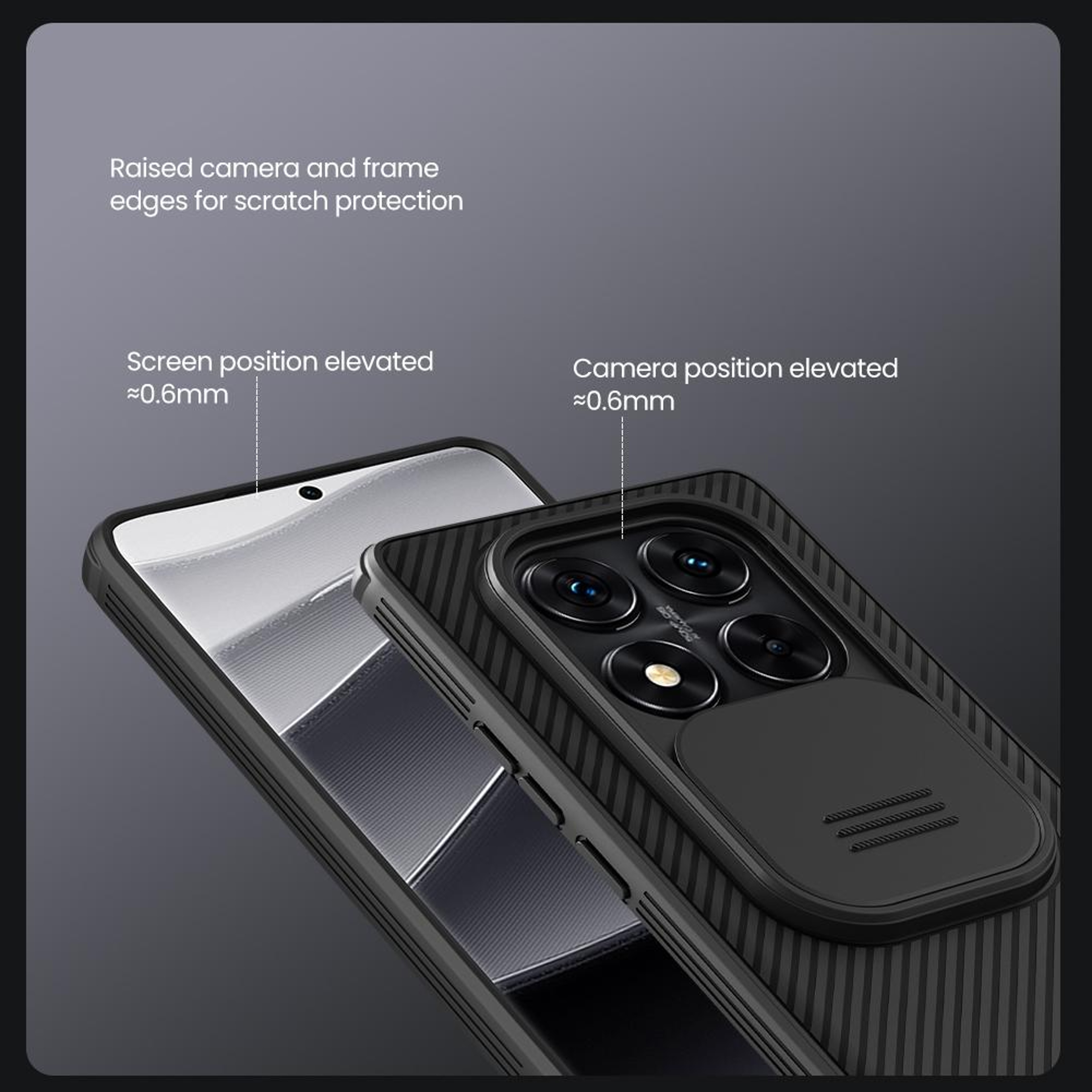 NILLKIN CamShield Pro Redmi Note 14 Pro 5G Case With Sliding Camera Cover Shockproof Protection 8
