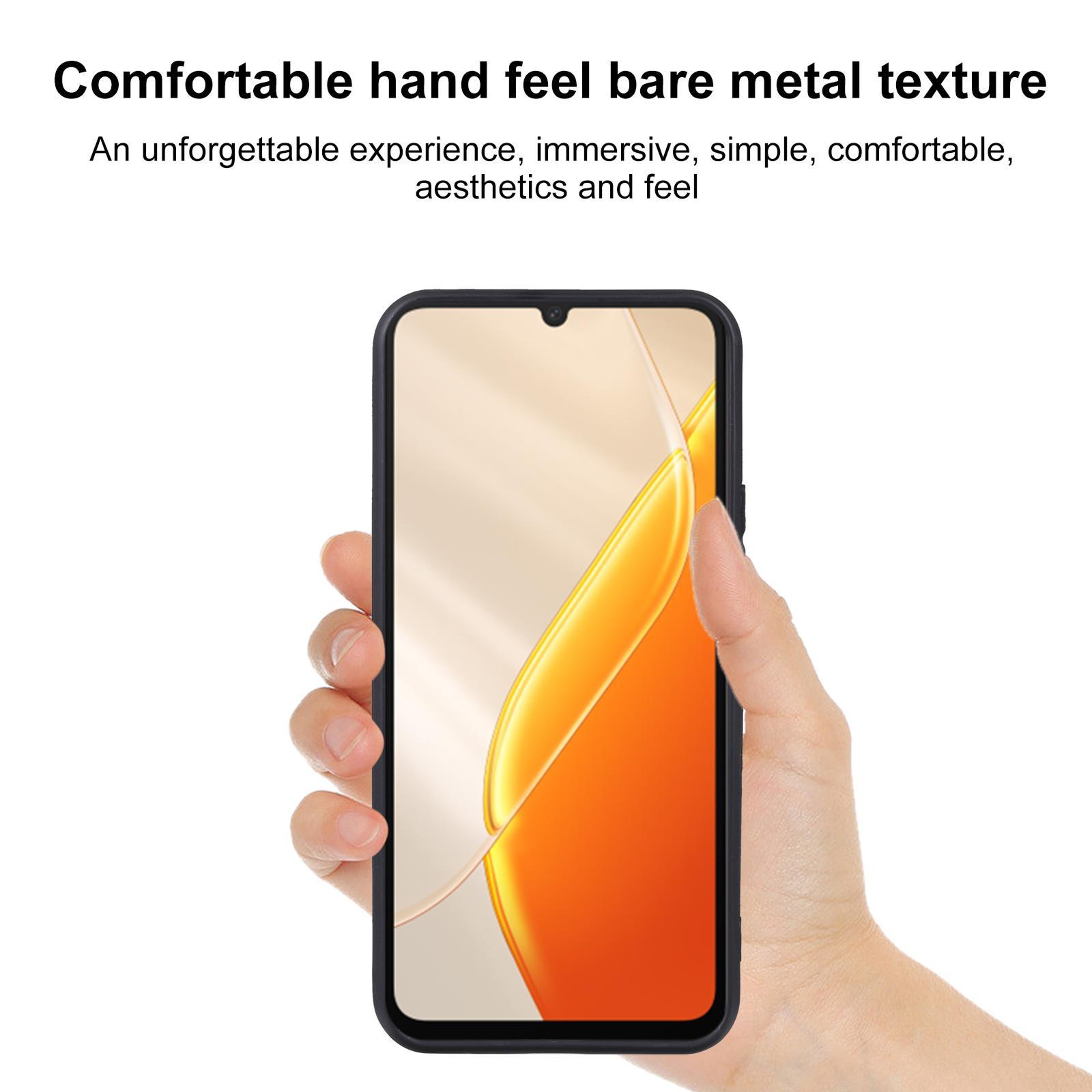Itel A200+ 4G TPU Phone Case Soft Protective Black Phone Cover – view 3
