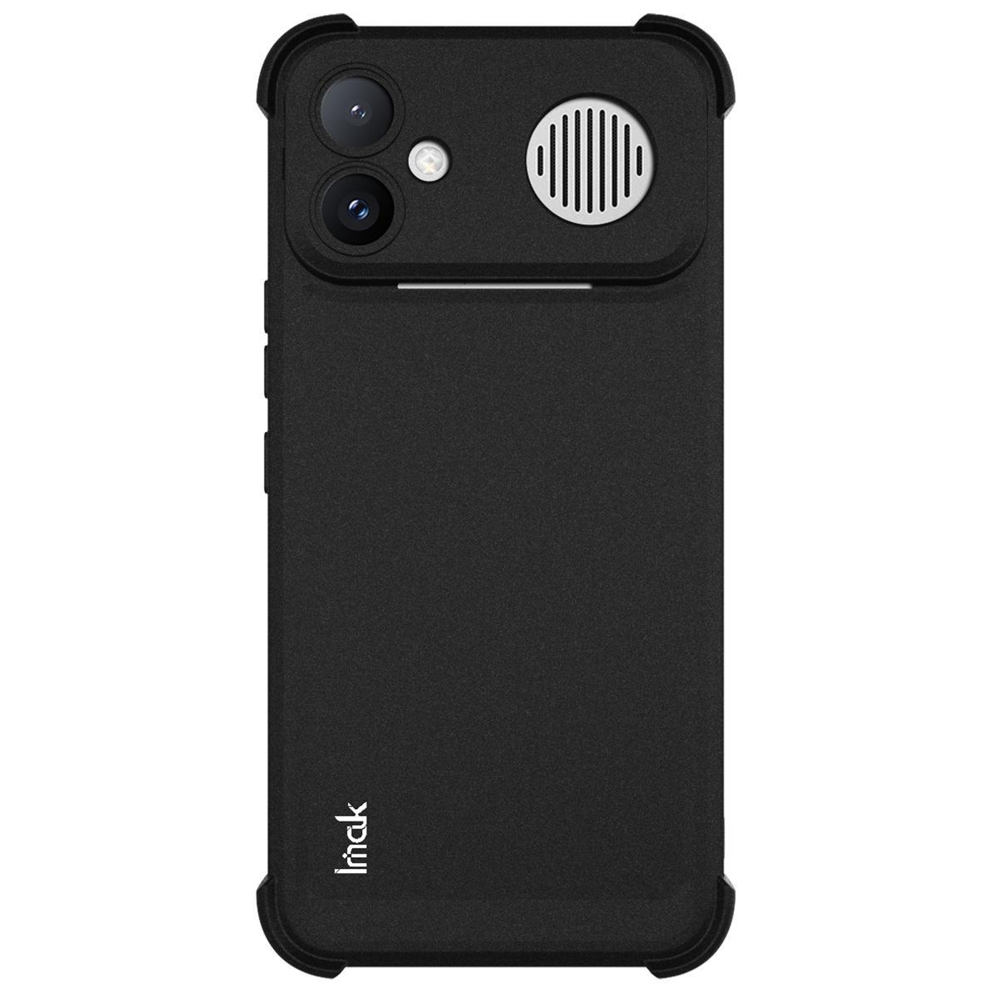 IMAK Shockproof Redmi K90 Max 5G Case Matte Black TPU Phone Cover with Airbag Corners – view 2