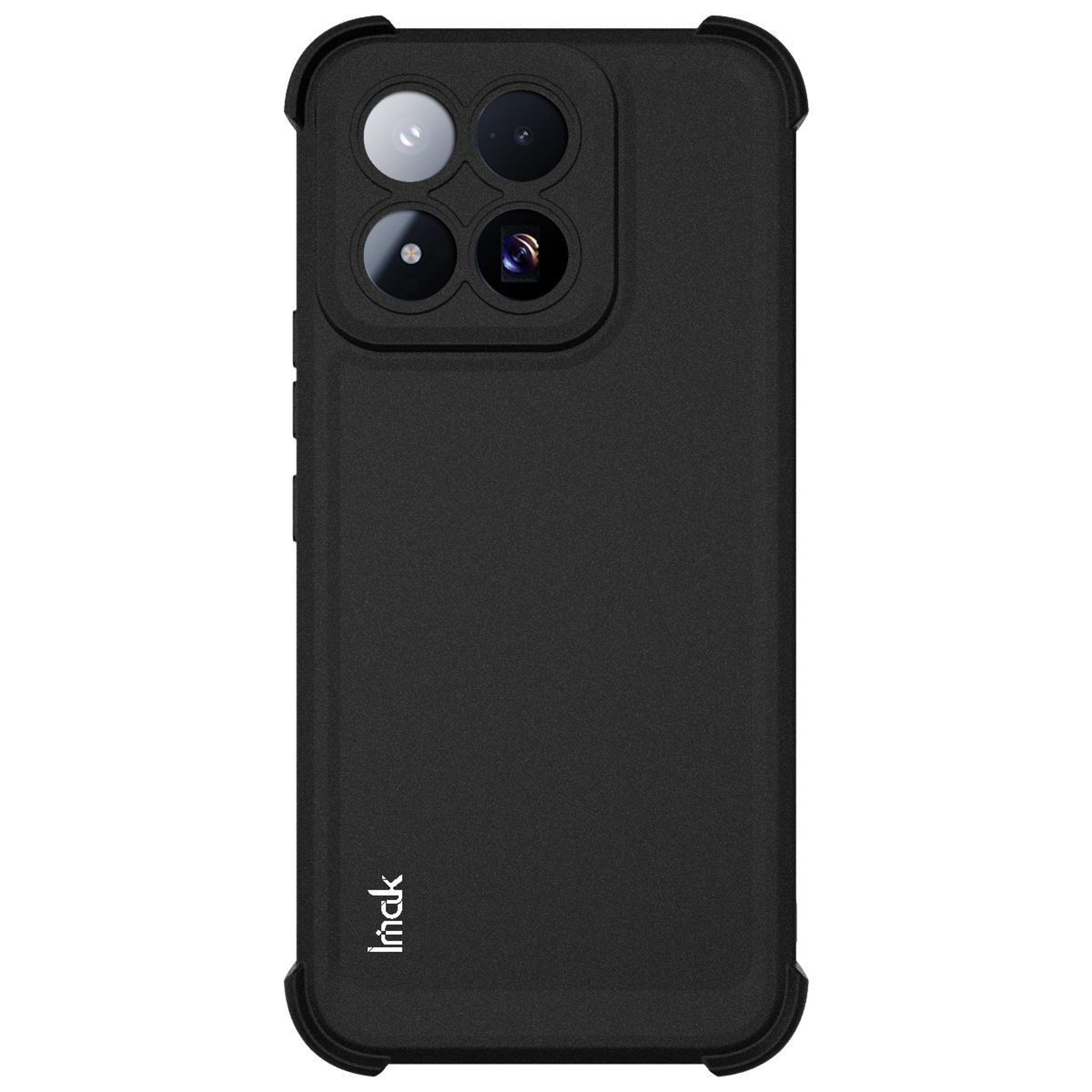 IMAK Shockproof Xiaomi 17 Max 5G Case Matte Black Airbag TPU Phone Cover – view 2