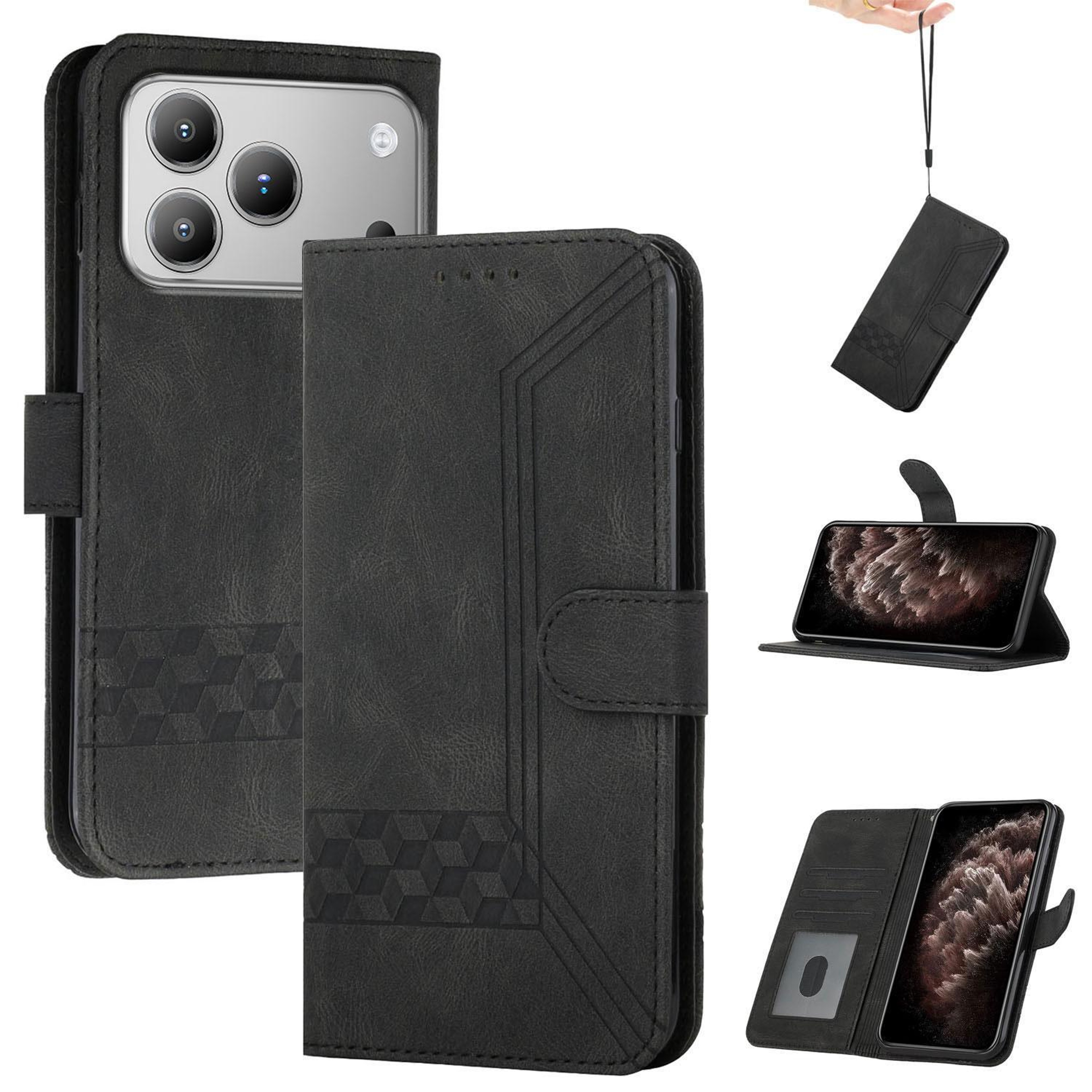 Blackview Wave 7C Flip Leather Phone Case With Card Slot Magnetic Wallet Stand Cover 7