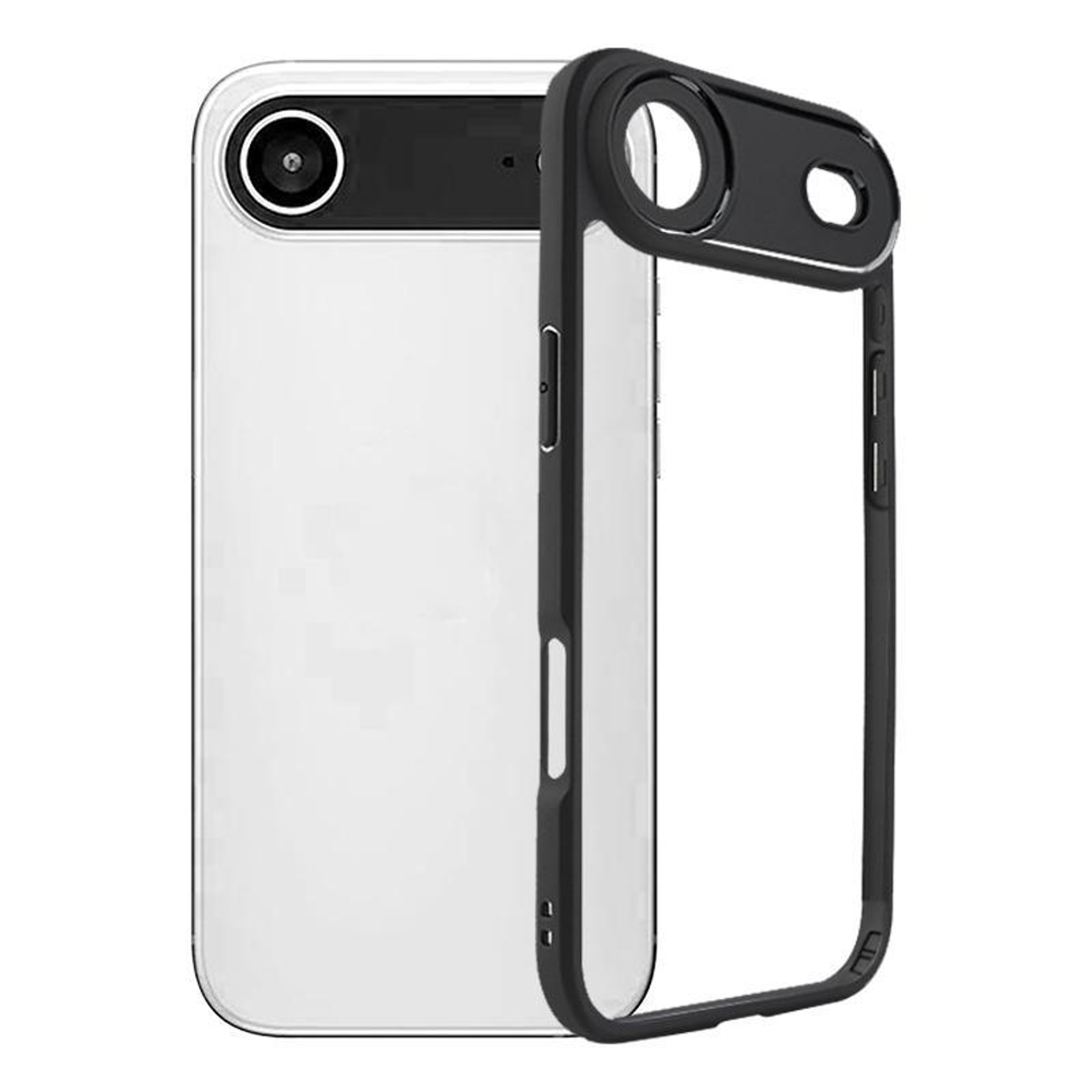 Clear iPhone Air Case Shockproof Transparent TPU Bumper Protective Cover – view 1