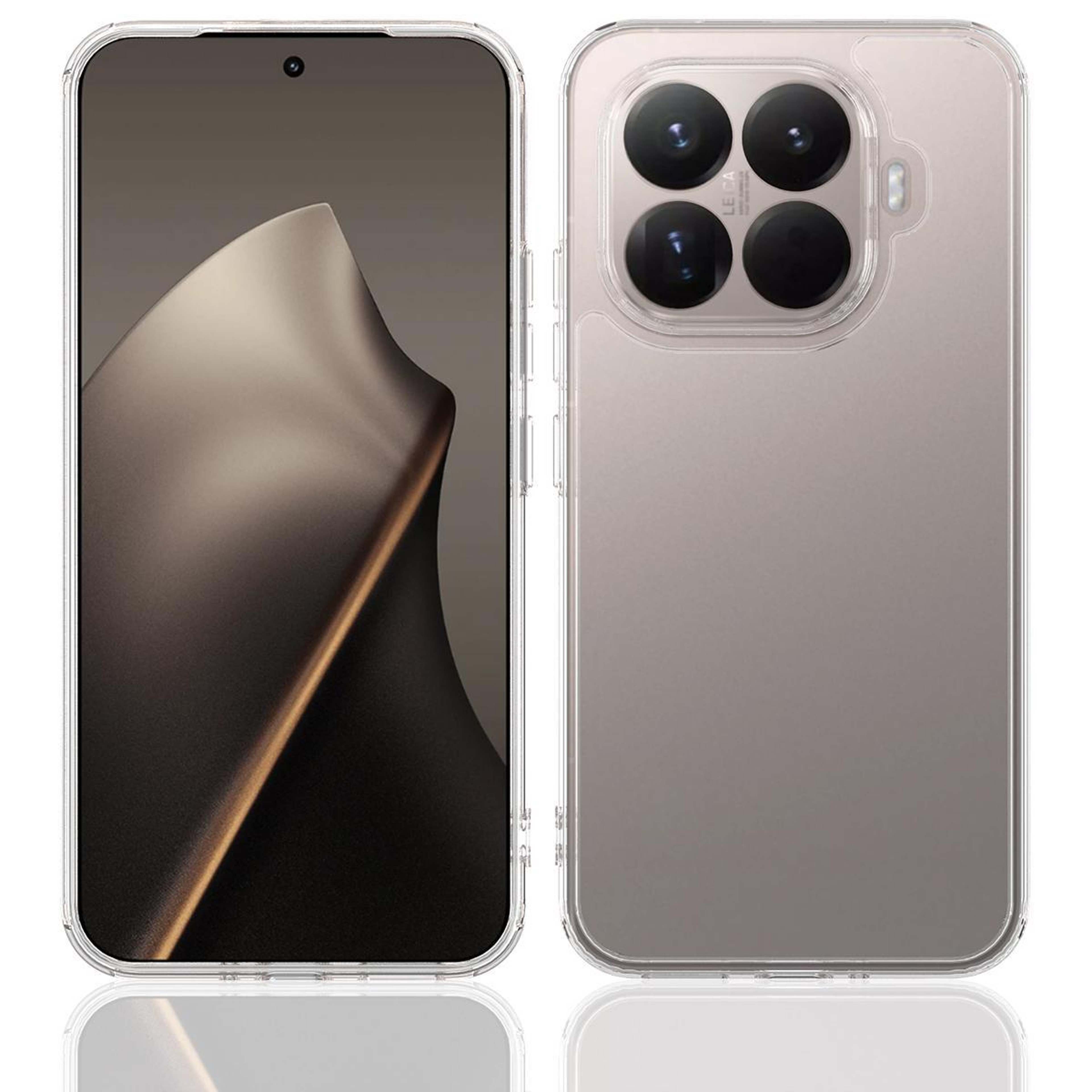 Xiaomi 15T Pro Clear Phone Case Scratchproof TPU Acrylic Transparent Protective Cover – view 2