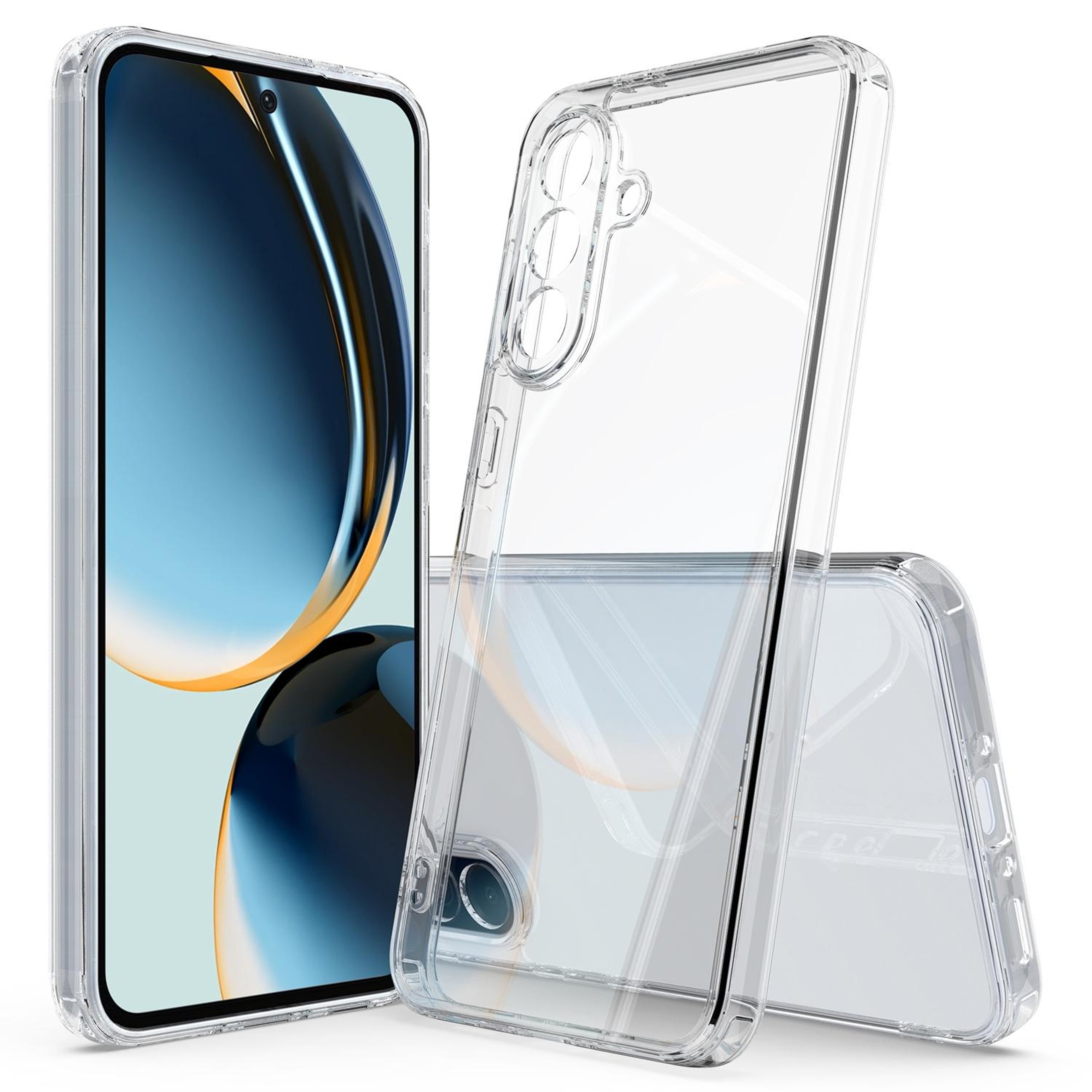 Samsung Galaxy A26 5G Clear Phone Case Scratchproof TPU Acrylic Transparent Protective Cover – view 1