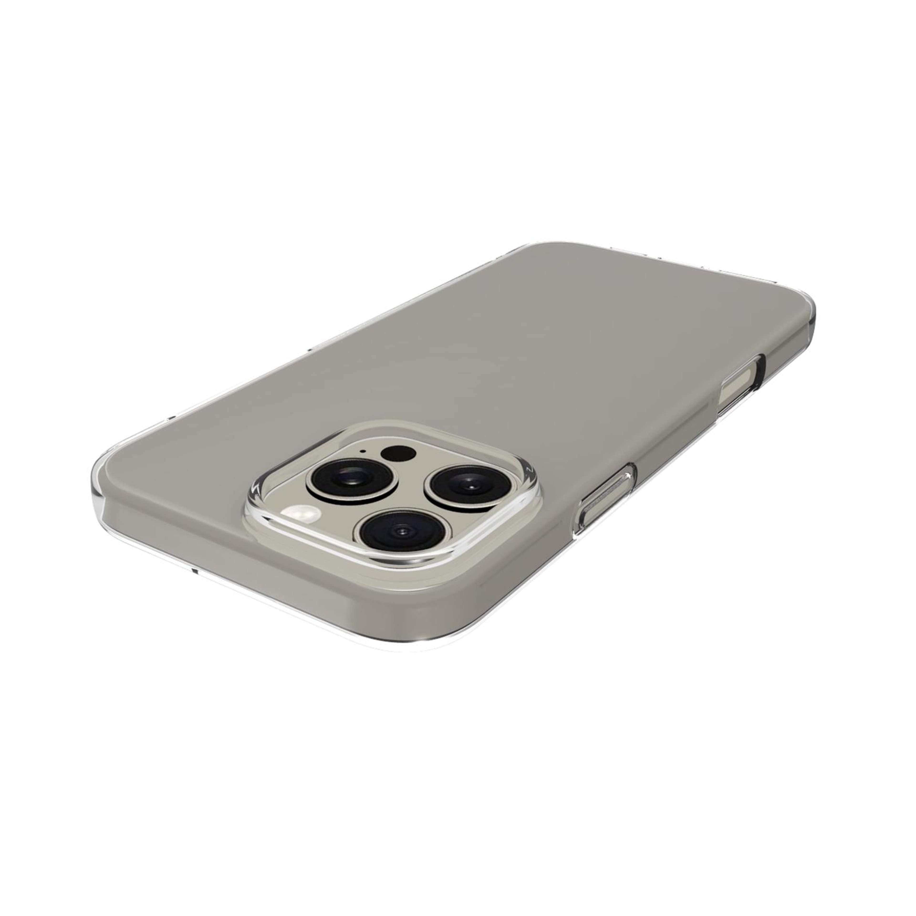 iPhone 16 Pro Max Clear TPU Case with Waterproof Textured Phone Case Shockproof Protection – view 4