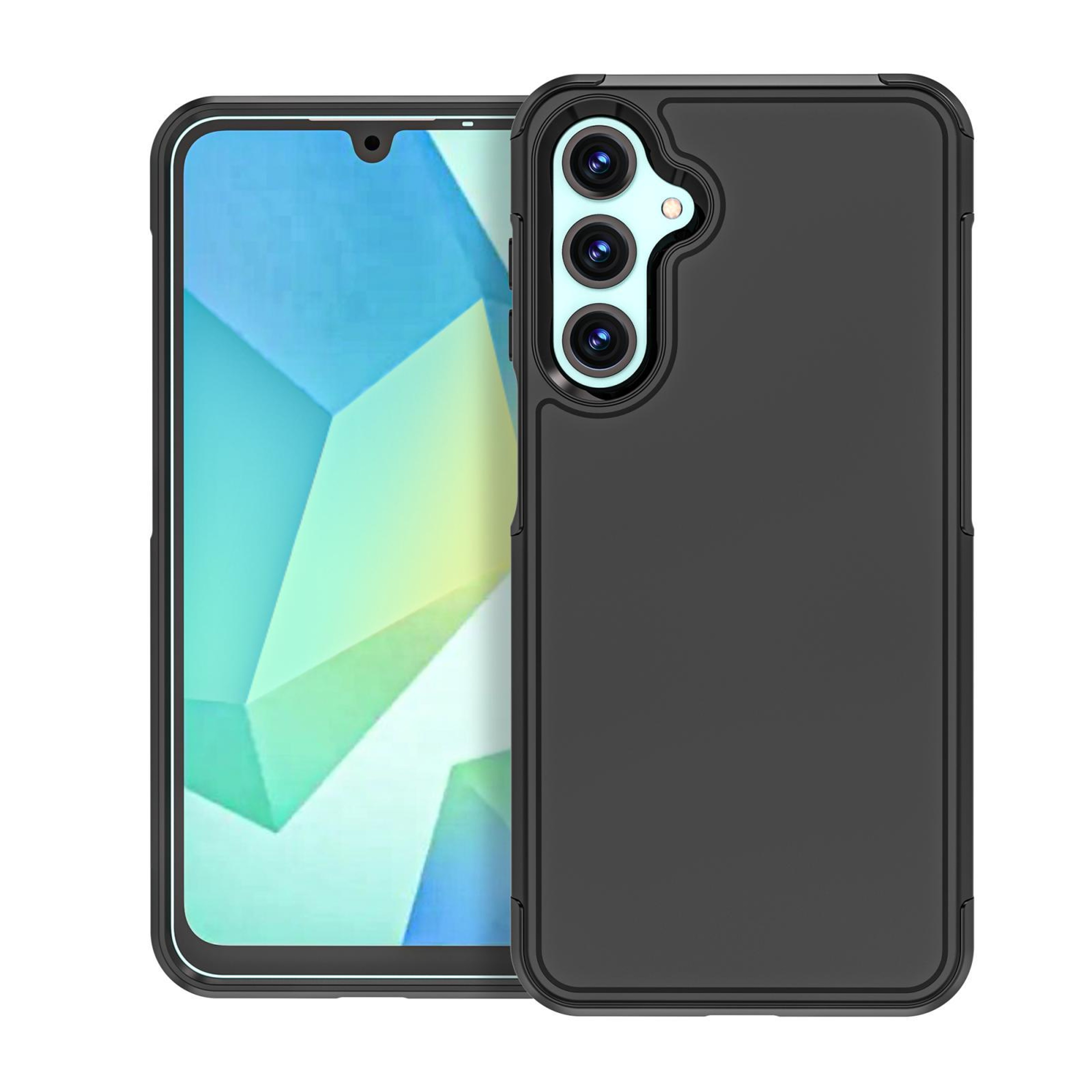 RedPepper Armor Samsung Galaxy A16 Case Shockproof PC TPU Phone Case for Galaxy A16 4G 5G Black – view 1