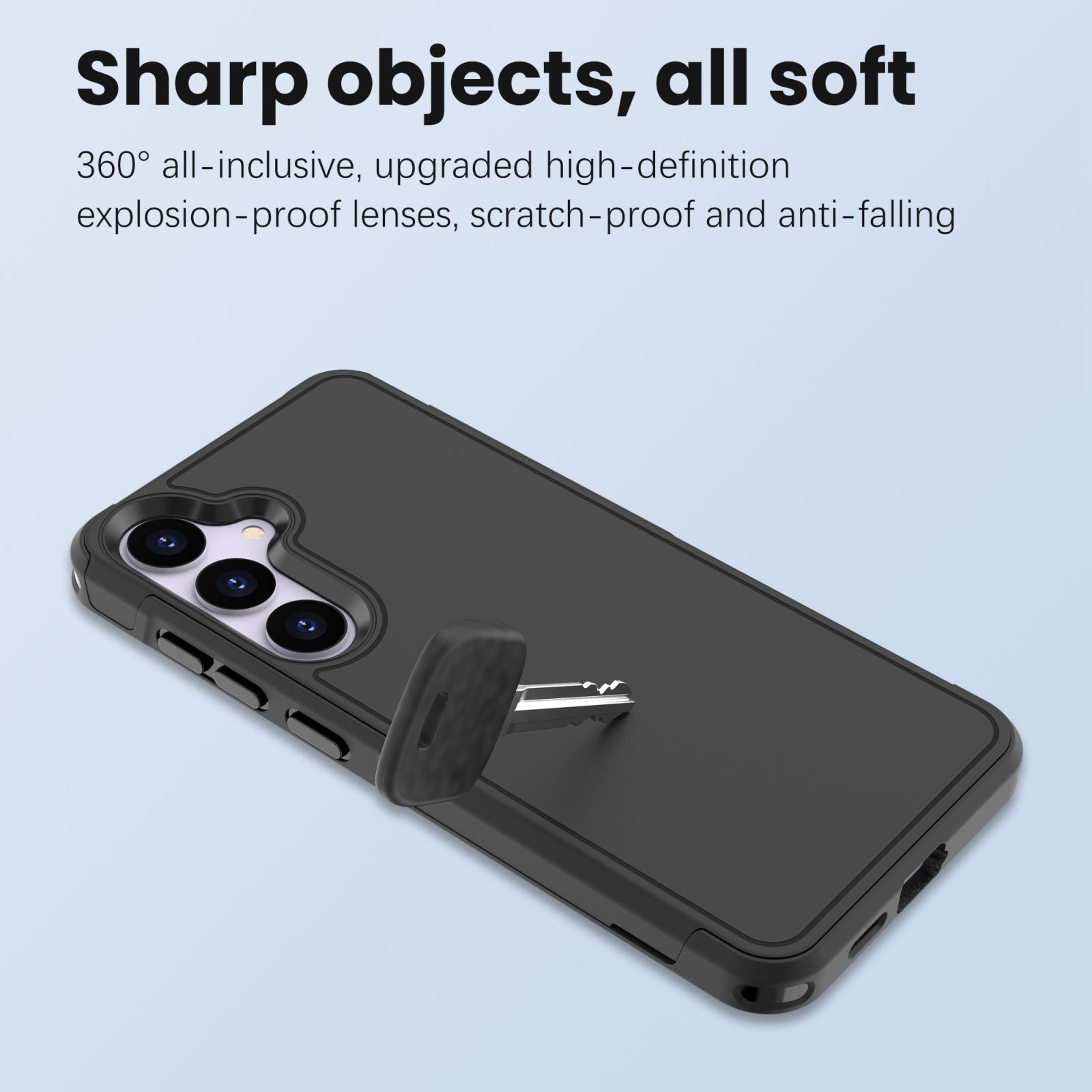 RedPepper Samsung Galaxy S24 Plus Case Rugged Armor Phone Case Shockproof PC TPU Protective Cover – view 5