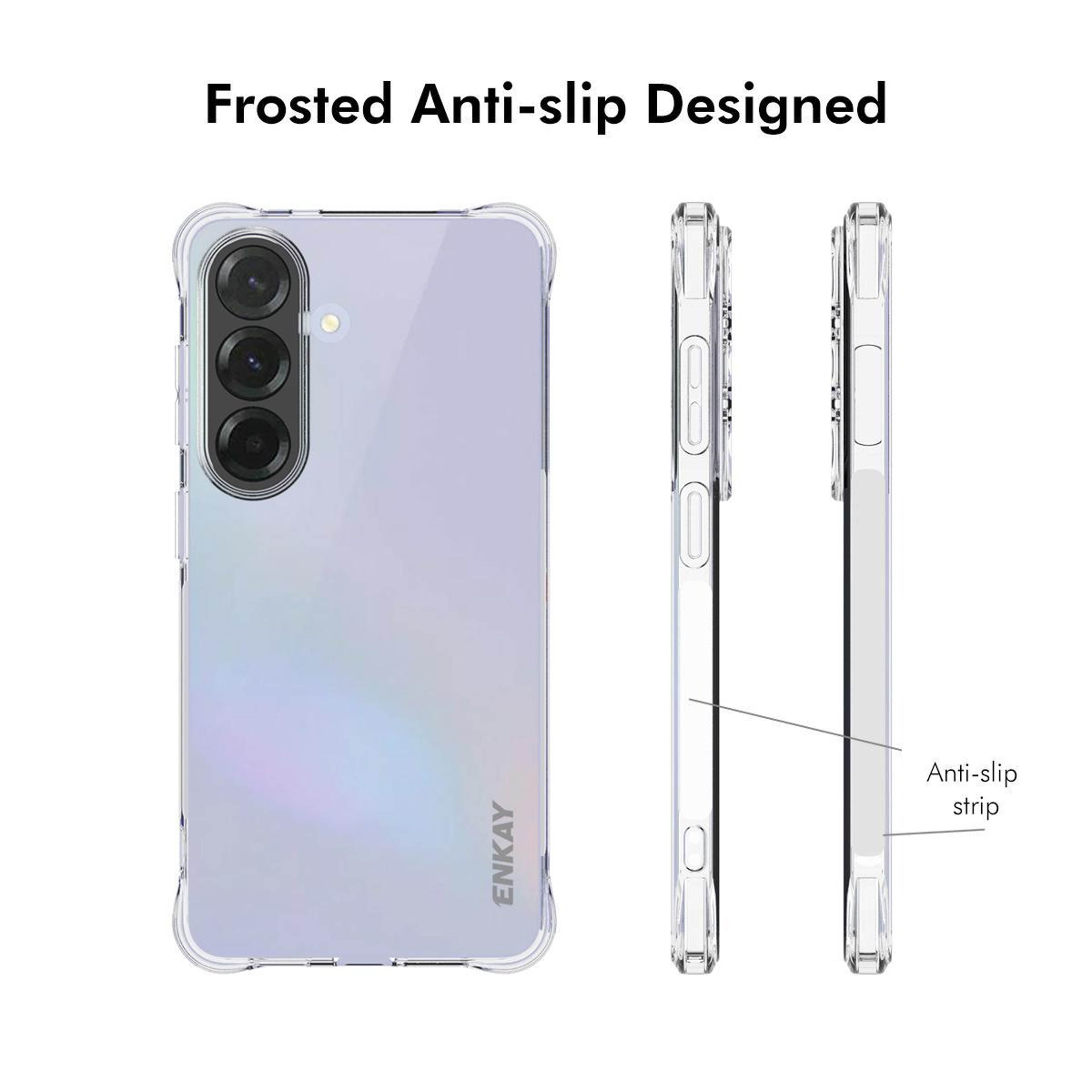ENKAY Hat-Prince Galaxy S26 Clear Case Shockproof Transparent TPU Phone Case Slim Protective Cover – view 4