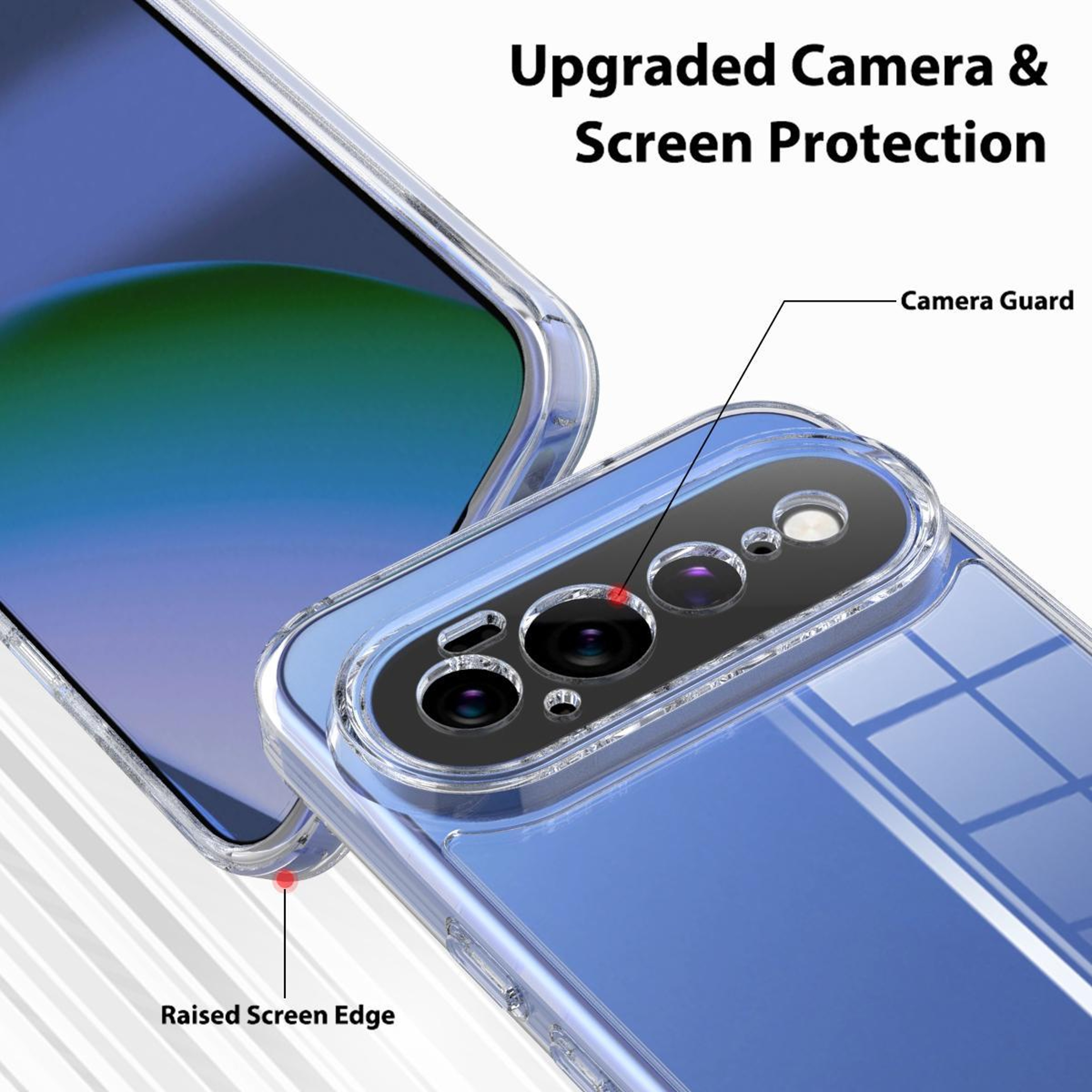 Crystal Clear Google Pixel 11 Pro XL clear case | protective acrylic TPU case – view 6